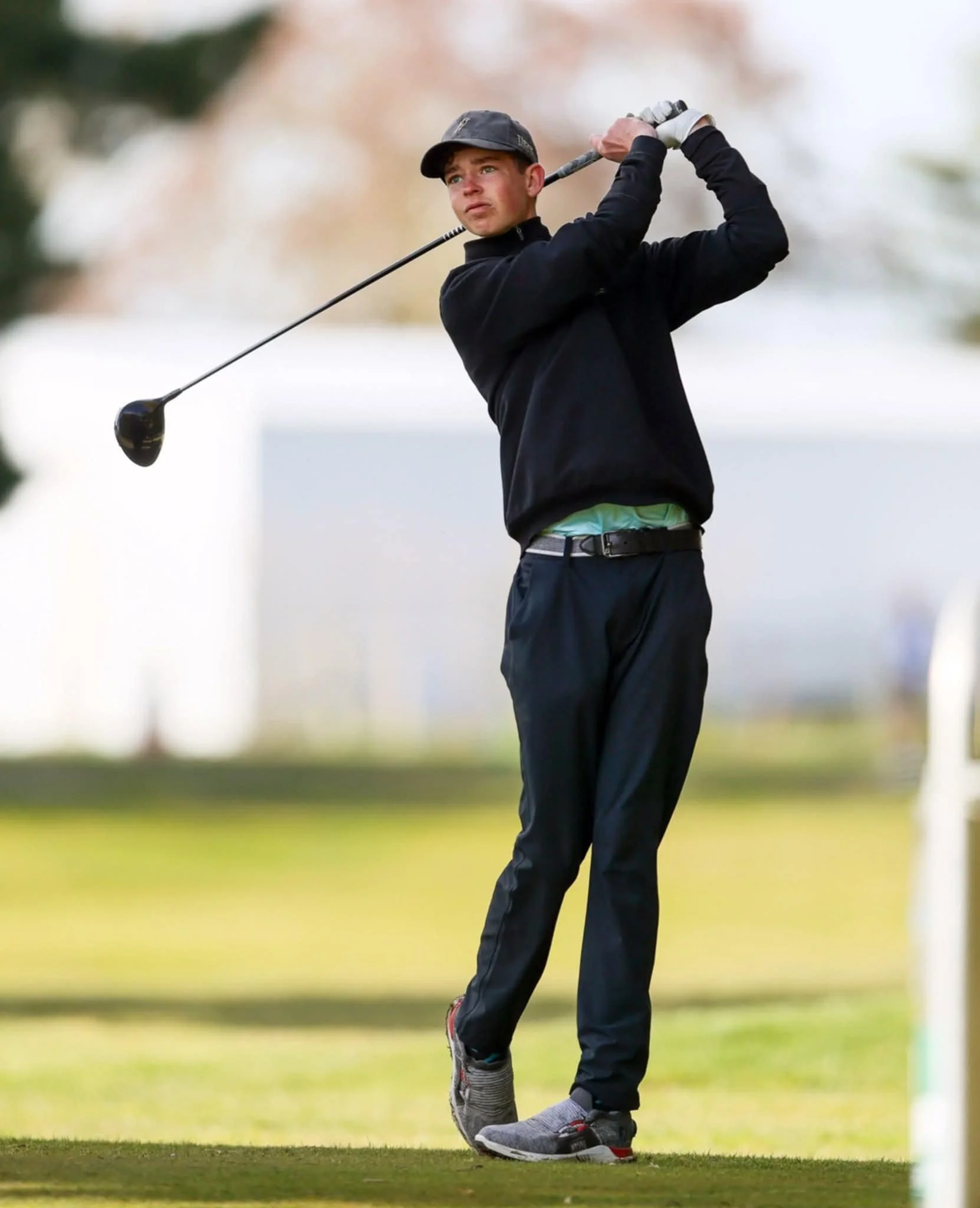 Isaac Steel, up and coming NZ Golfer sponsored by The Hodge Foundation