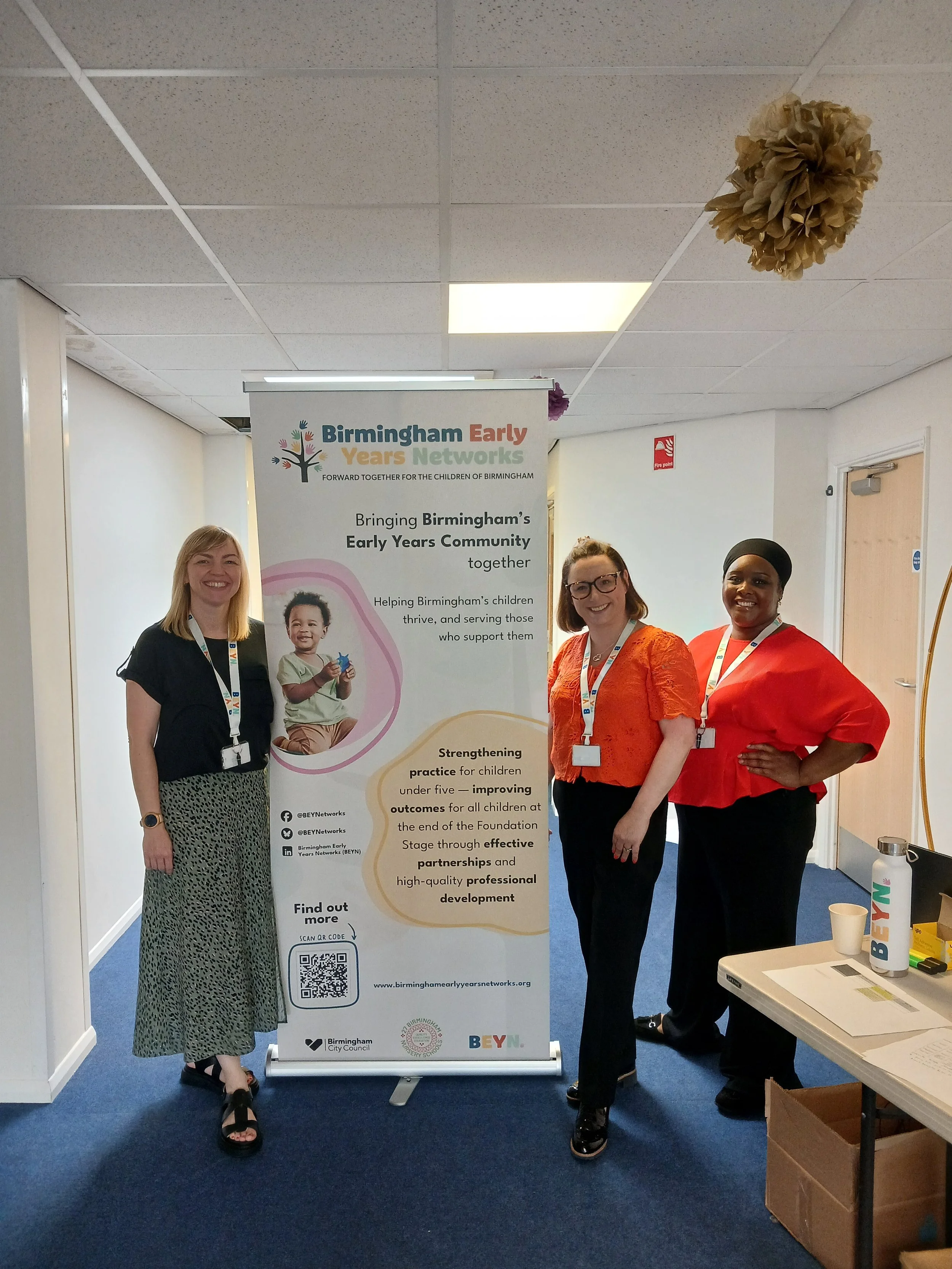 BEYN South Cluster Team at Edgbaston event