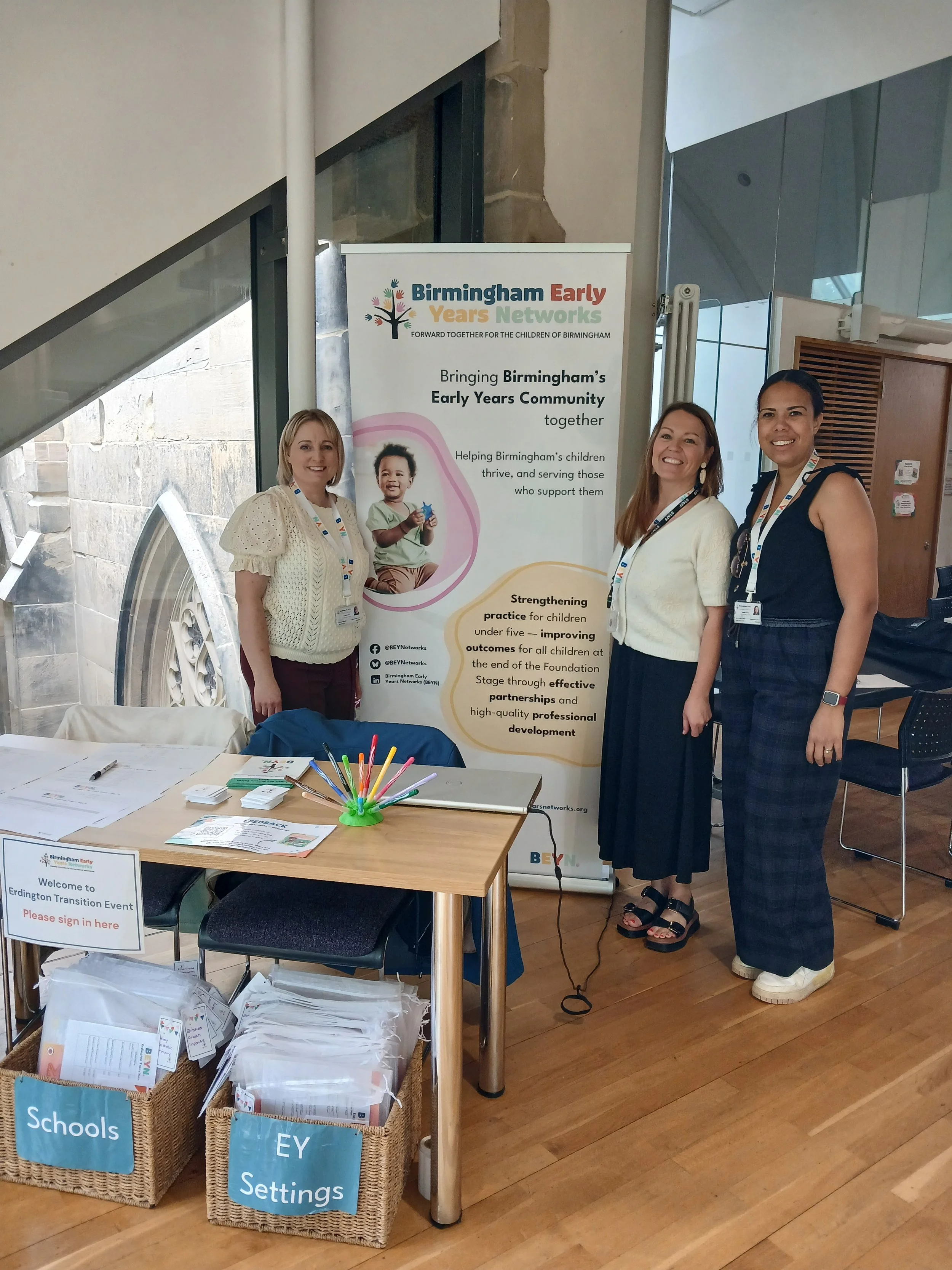 BEYN North Cluster Team at Erdington event