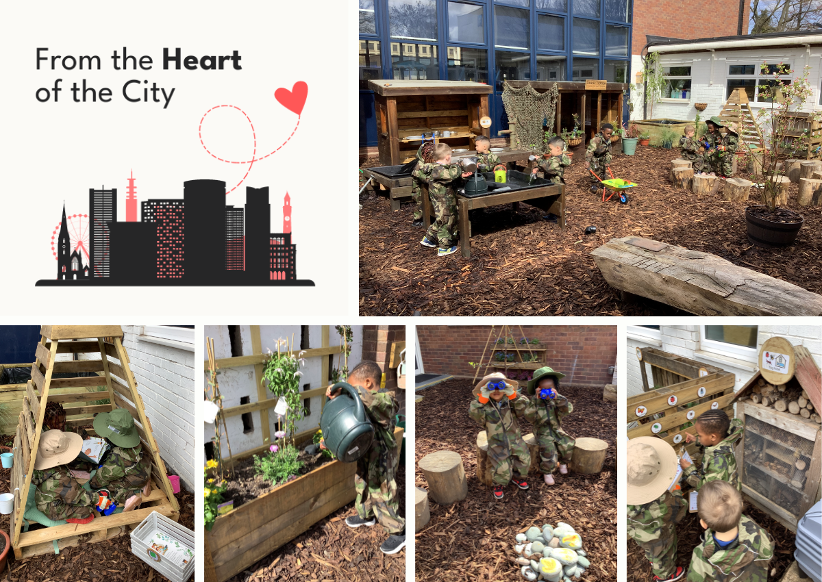The Nest: Creating a Nature Space in an Urban EYFS Setting