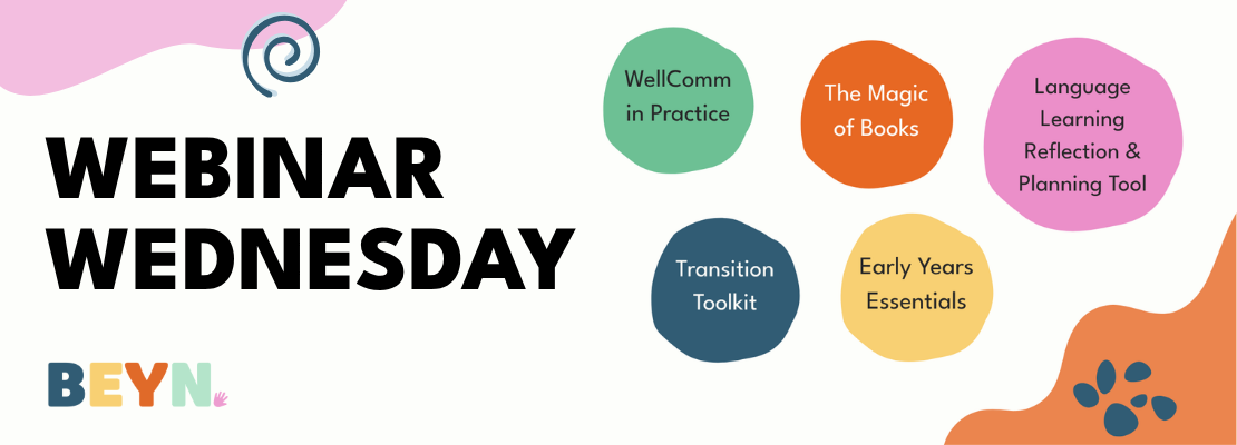 Decorative banner for Webinar Wednesdays