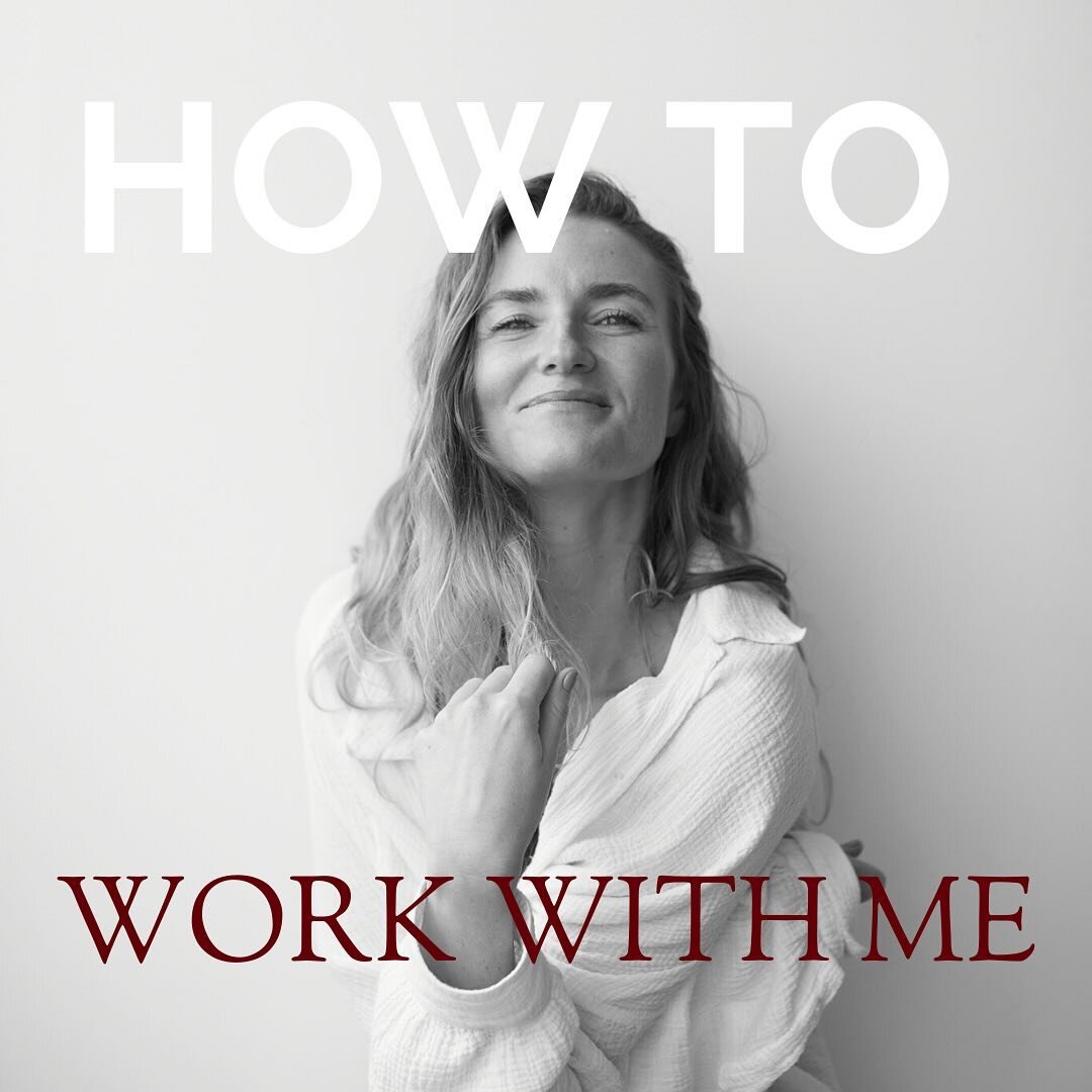 Hey 🙋🏼&zwj;♀️ Whether you&rsquo;re new here or you&rsquo;ve been around for a while, I thought it was time to update let you all on the current ways we can work together. 

I&rsquo;ve been learning and growing and studying to expand my tool kit and