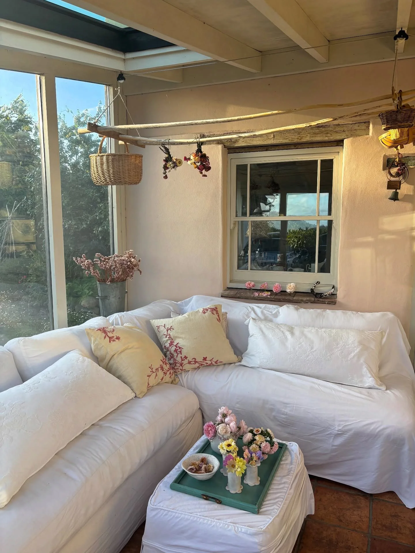 Last August weekend 💐💚🌸