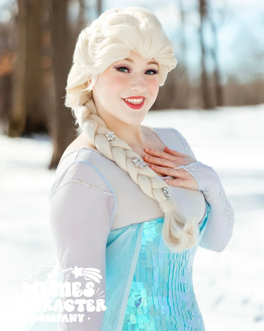 This Snow Queen has a December full of exciting events! ❄️⁠
⁠
We're SO excited to attend a Winter Celebration with @perfect_playdate on 12/19 and a Holiday Party on 12/21 with @frootietootiescandy! Both events will be filled with sing-a-longs, frozen