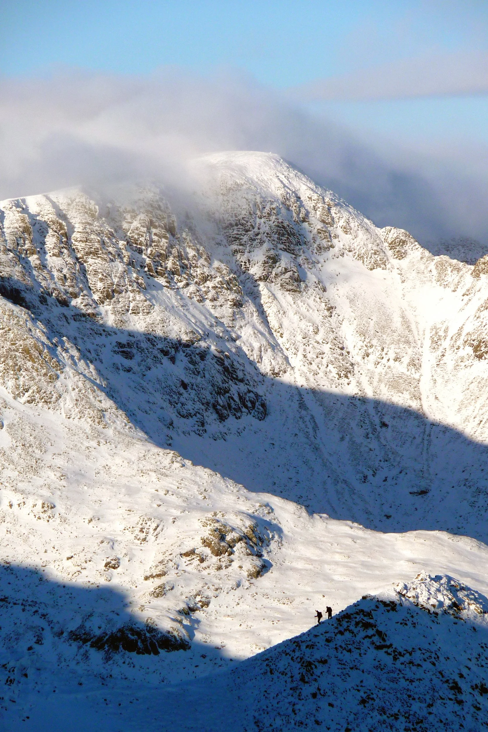 HELVELLYN & NETHERMOST COVE FROM FAIRFIELD IN WINTER_01.jpg