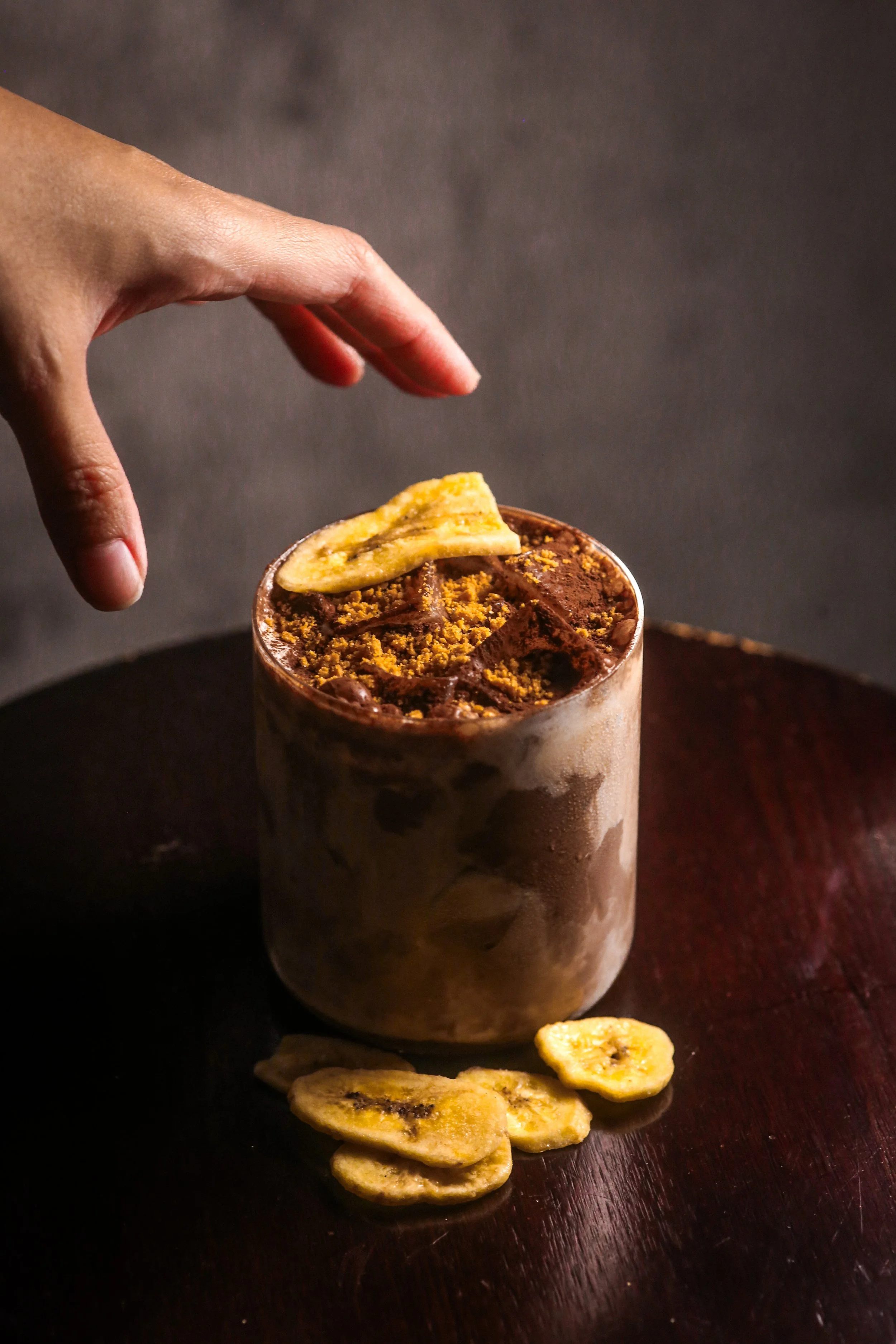 Banoffee Iced Chocolate.