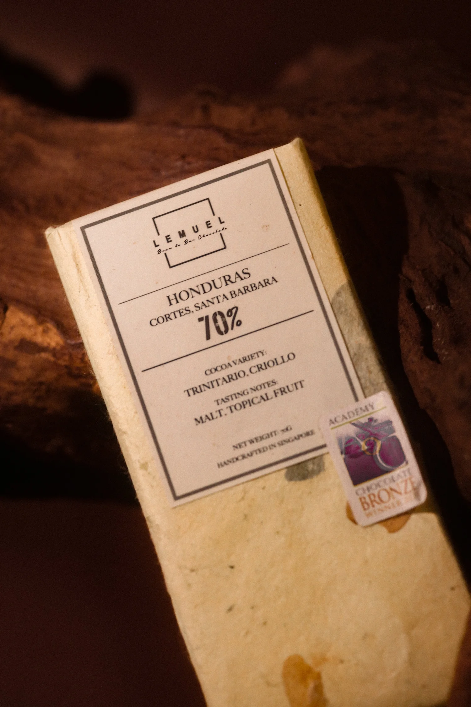 70% Dark Chocolate - Honduras, Copan — Lemuel Chocolate