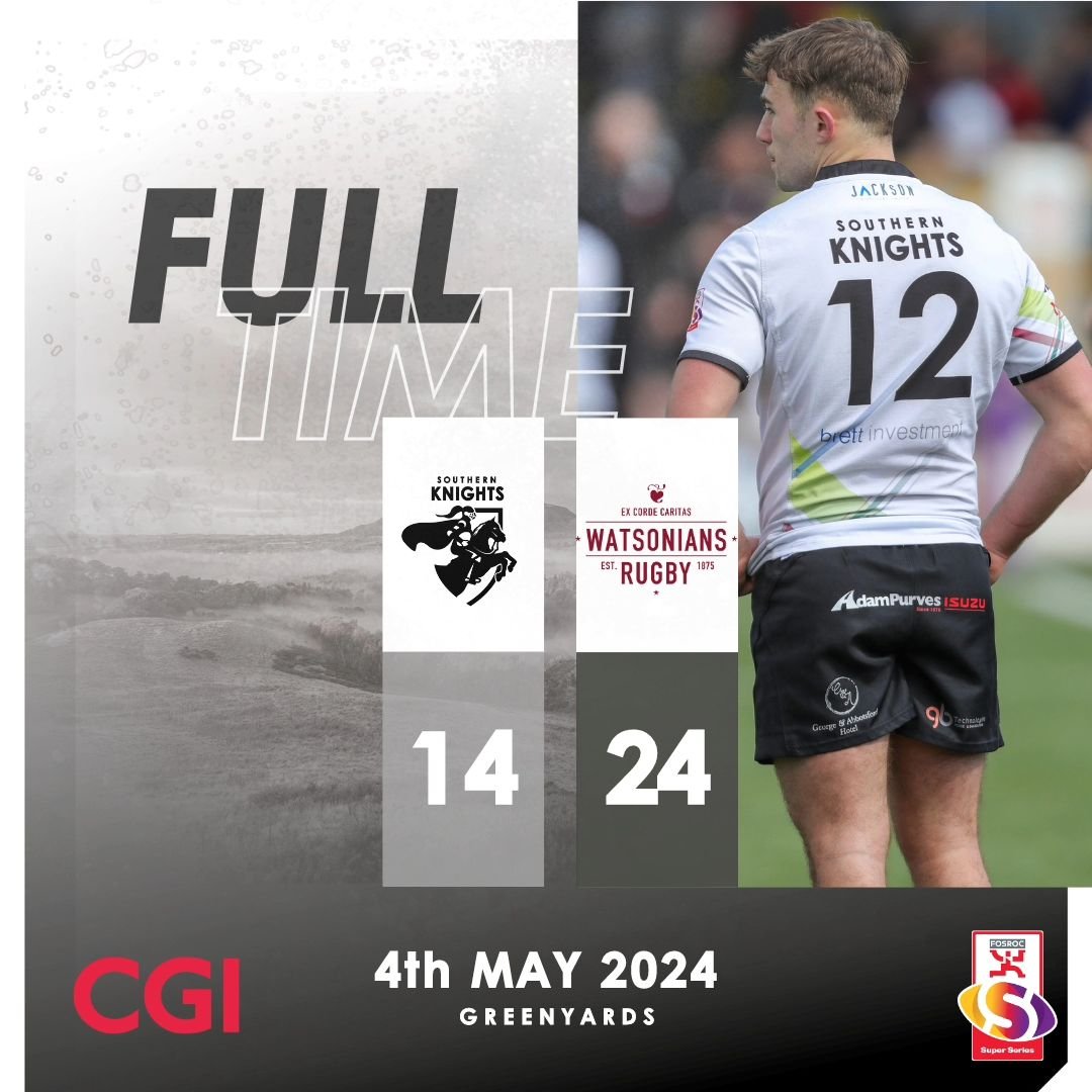 FULL TIME || 

Watsons take the win after a tightly fought 2nd half

#SouthernKnights ⚔️🛡