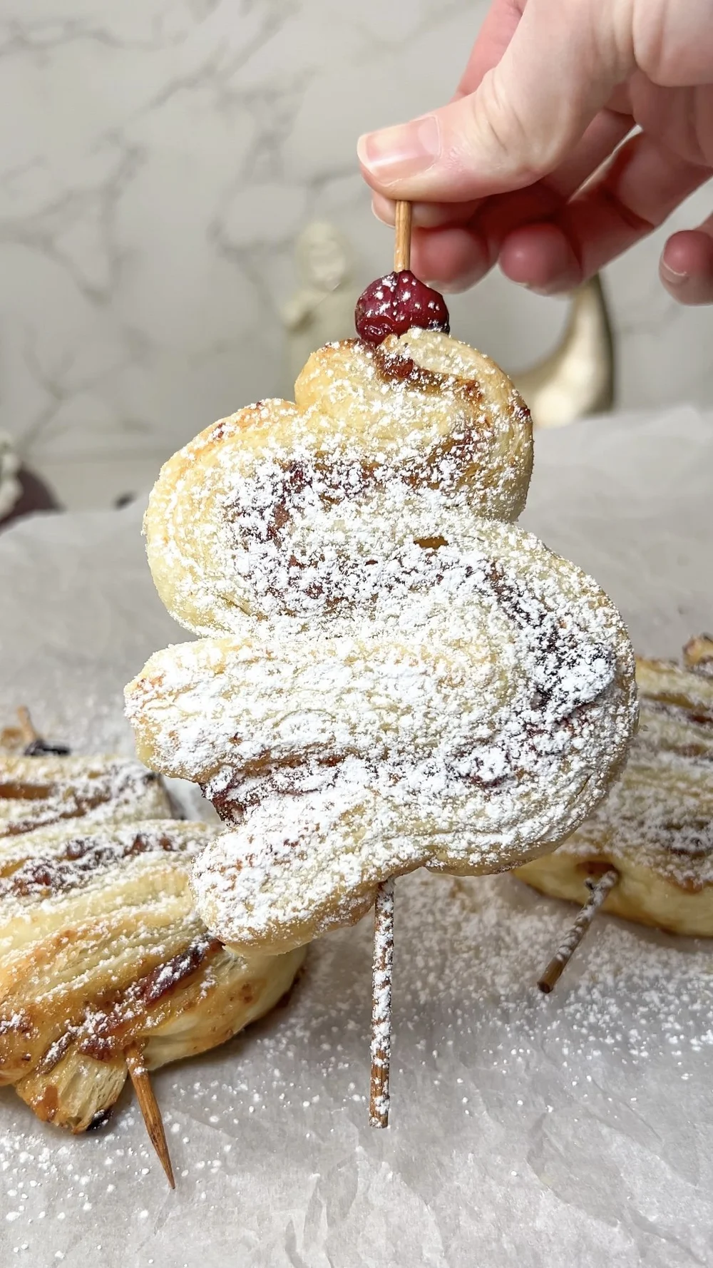 Bacon and Fig Jam Puff Pastry Christmas Tree