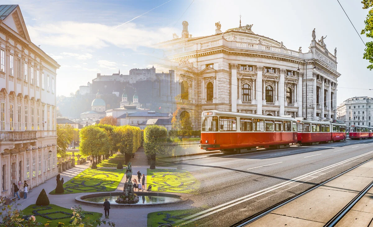 How to get from Salzburg to Vienna