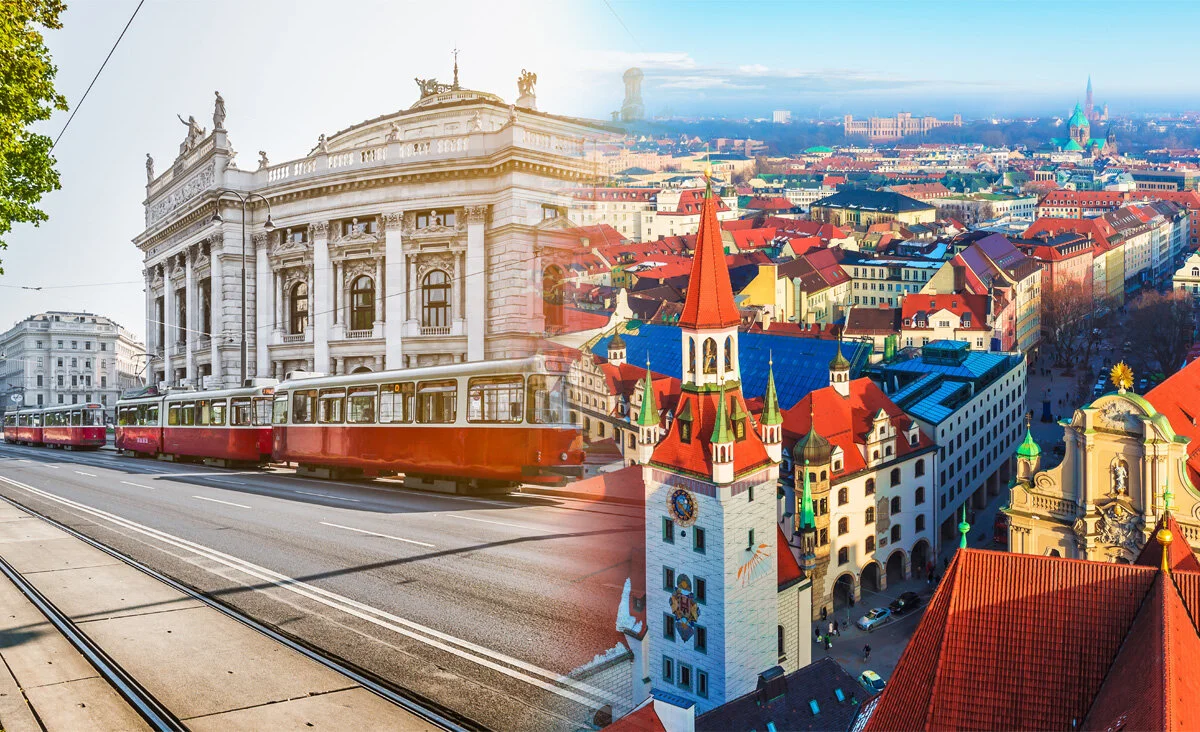 How to get from Munich to Vienna