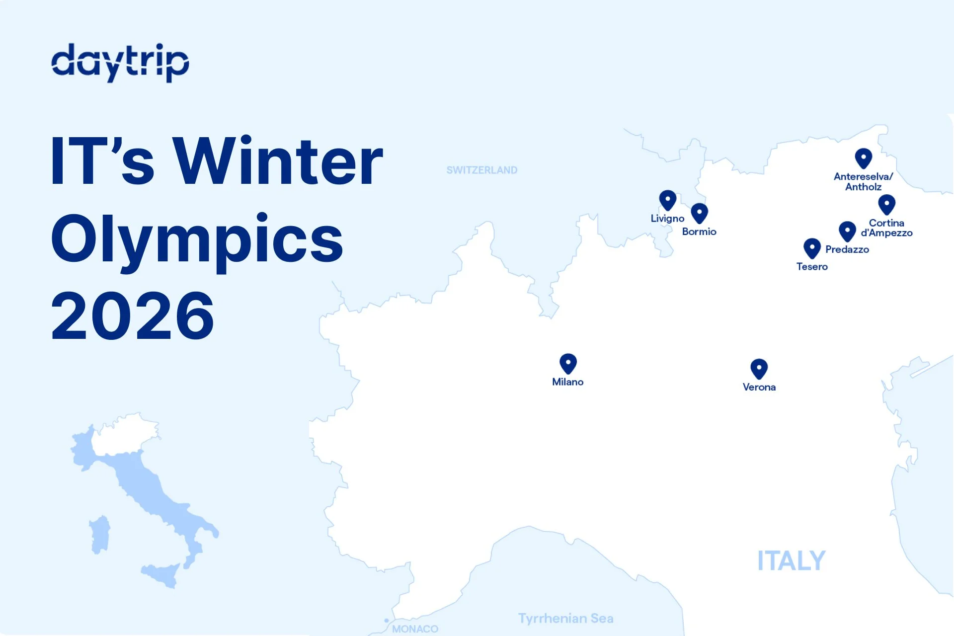 Daytrip IT: 2026 Winter Olympics