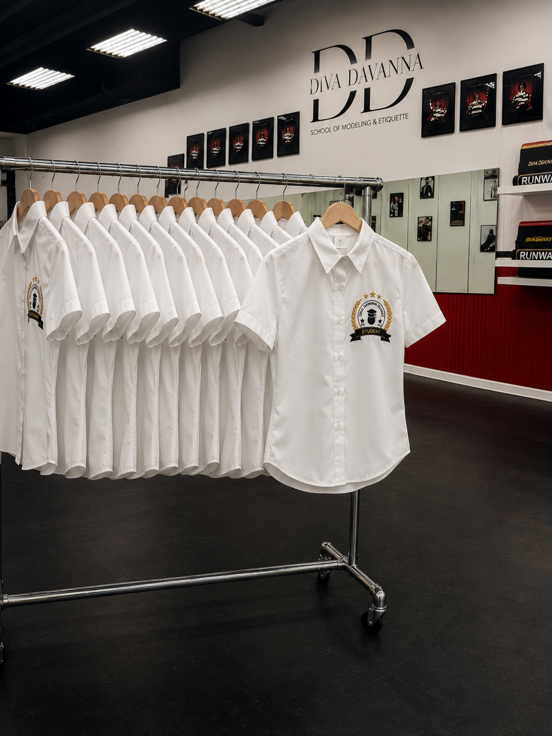 DDS Student Uniform Button-Up