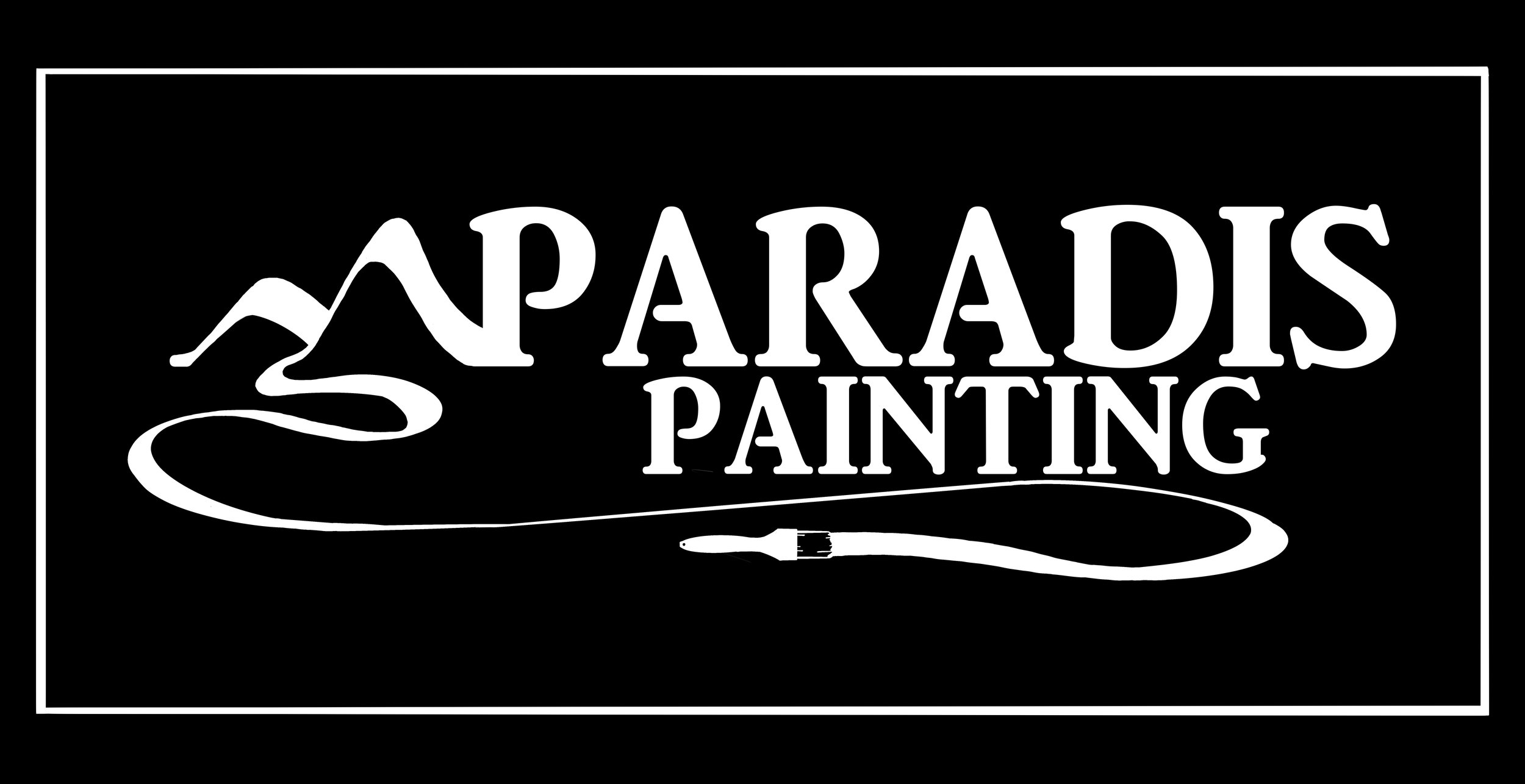 Commission Paradis Painting Logo Design