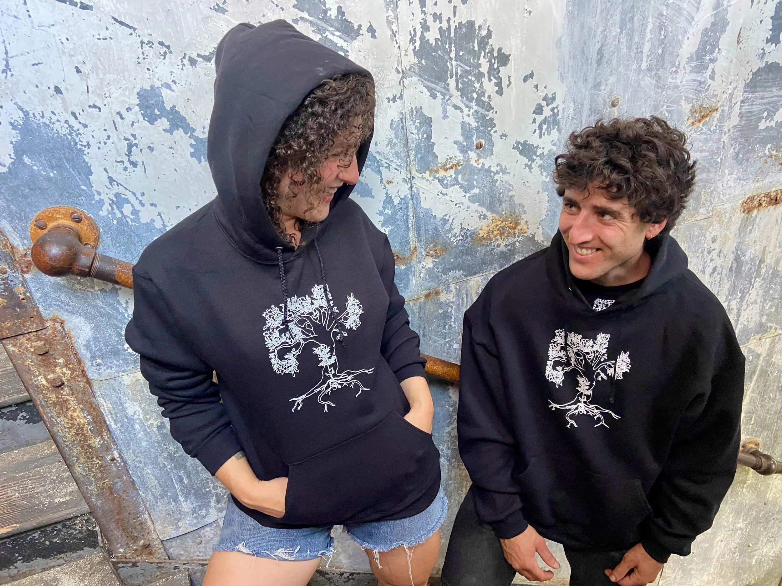 Apparel Grounded Unisex Hoodie Black 2.jpg