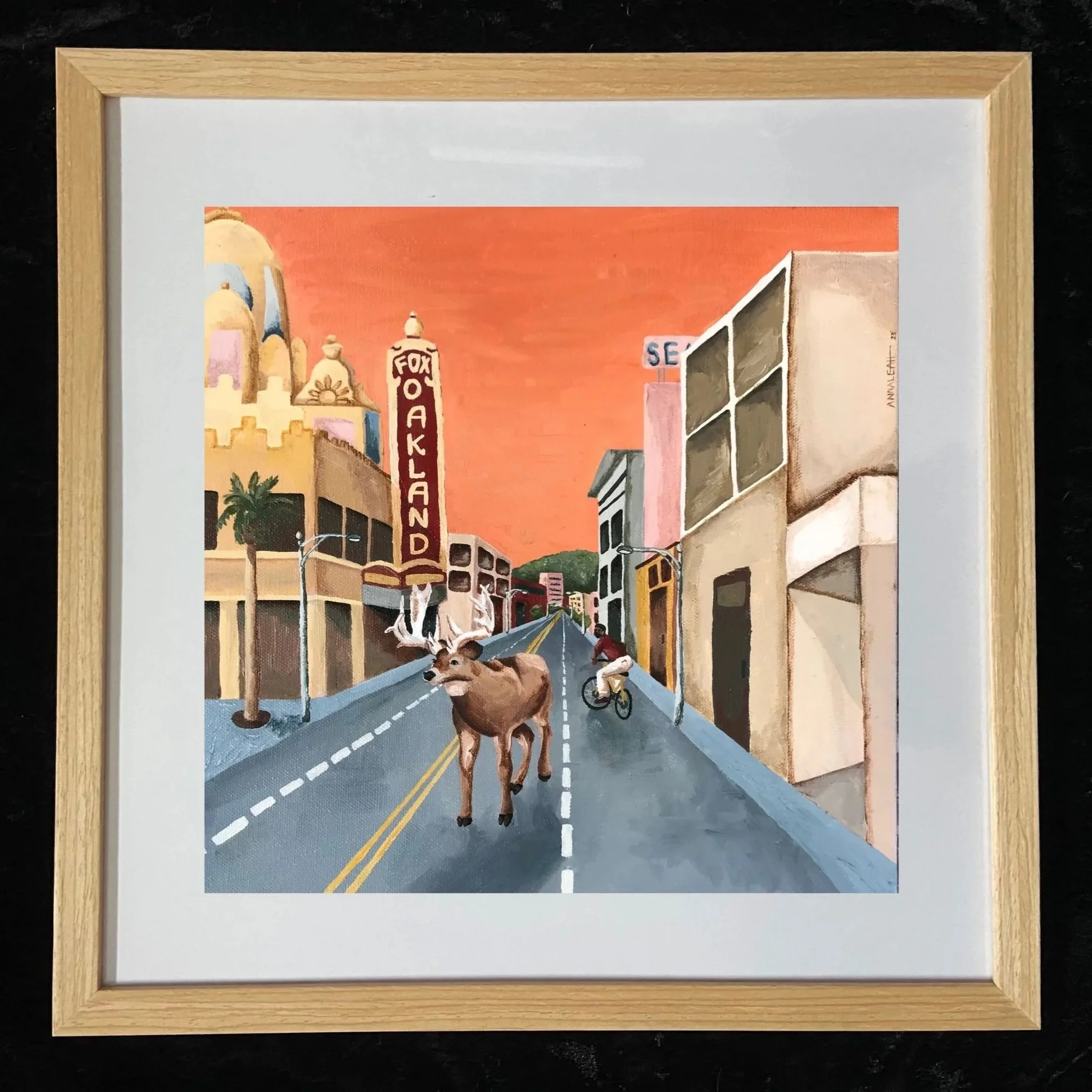 Lock Down Framed Archival Print