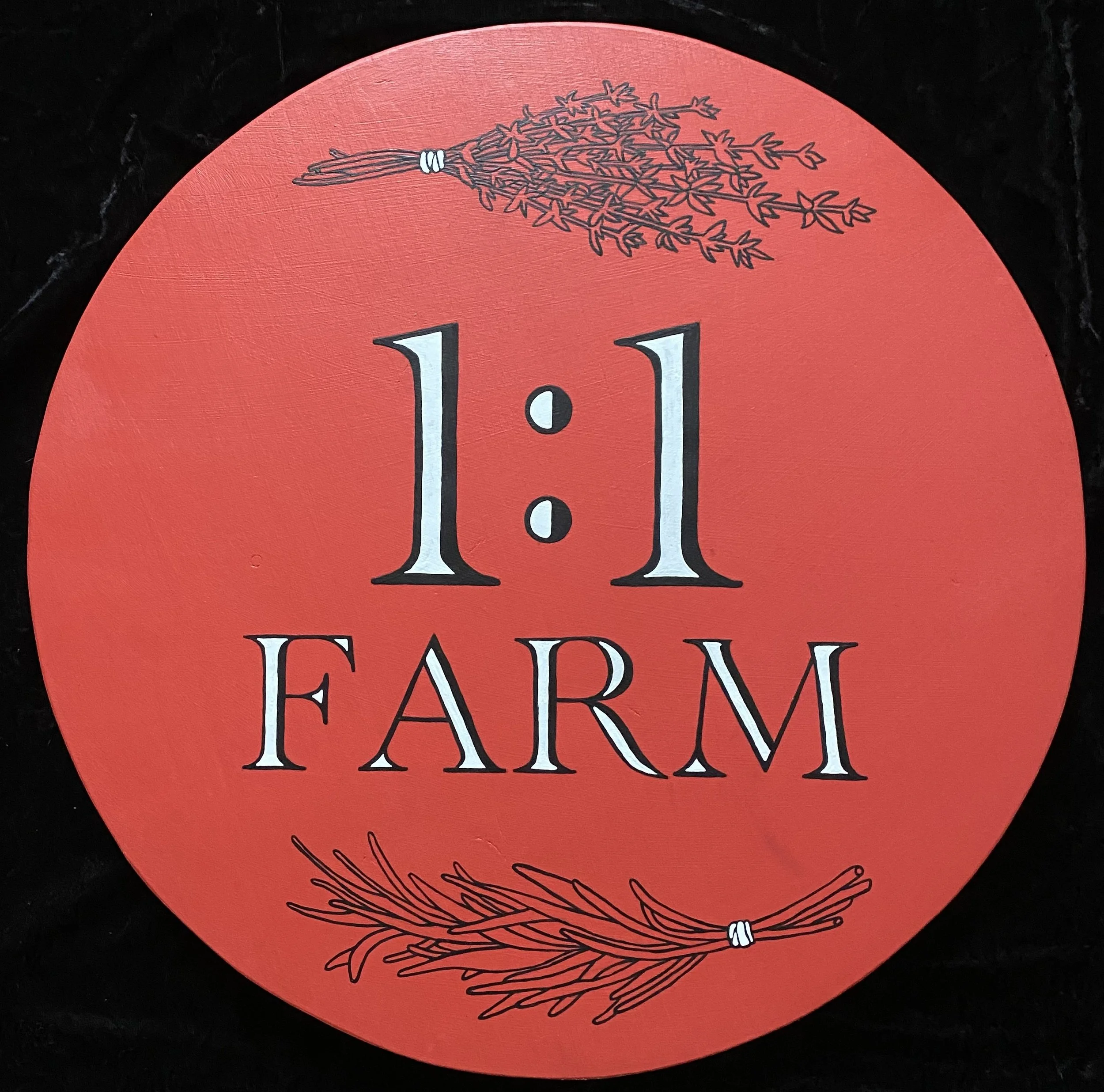 Commission 1:1 Farm Sign & Logo Design