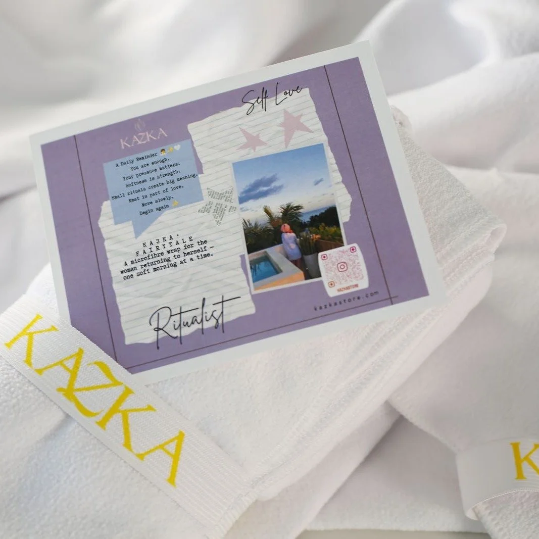 This is where the KAZKA towel earns its place. Large. White. Soft. Fast-drying. Made for exactly this 🤍✨

#mykazkatowel #shemakestime #vancouverbc