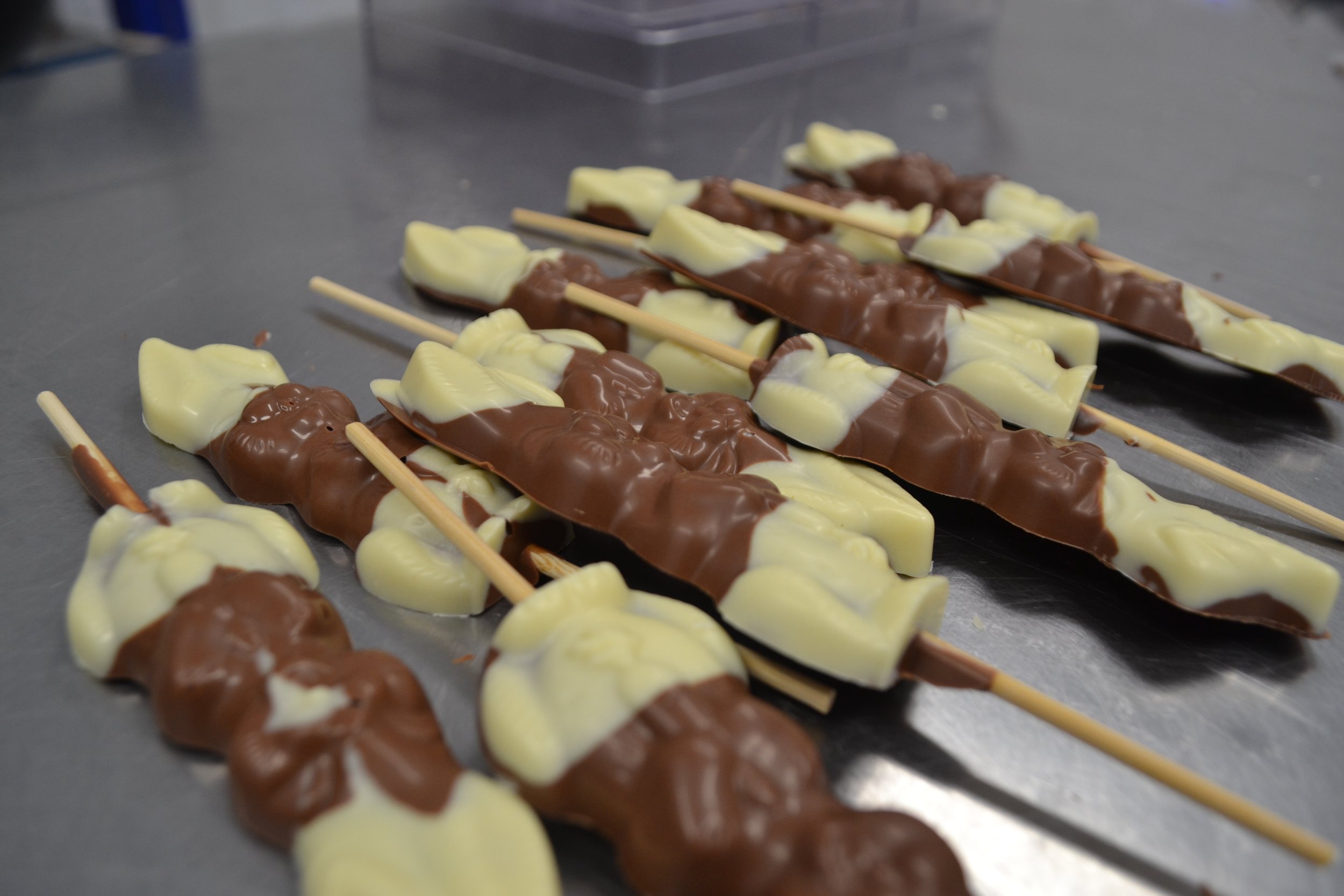 Milk and White Bunny Lollies