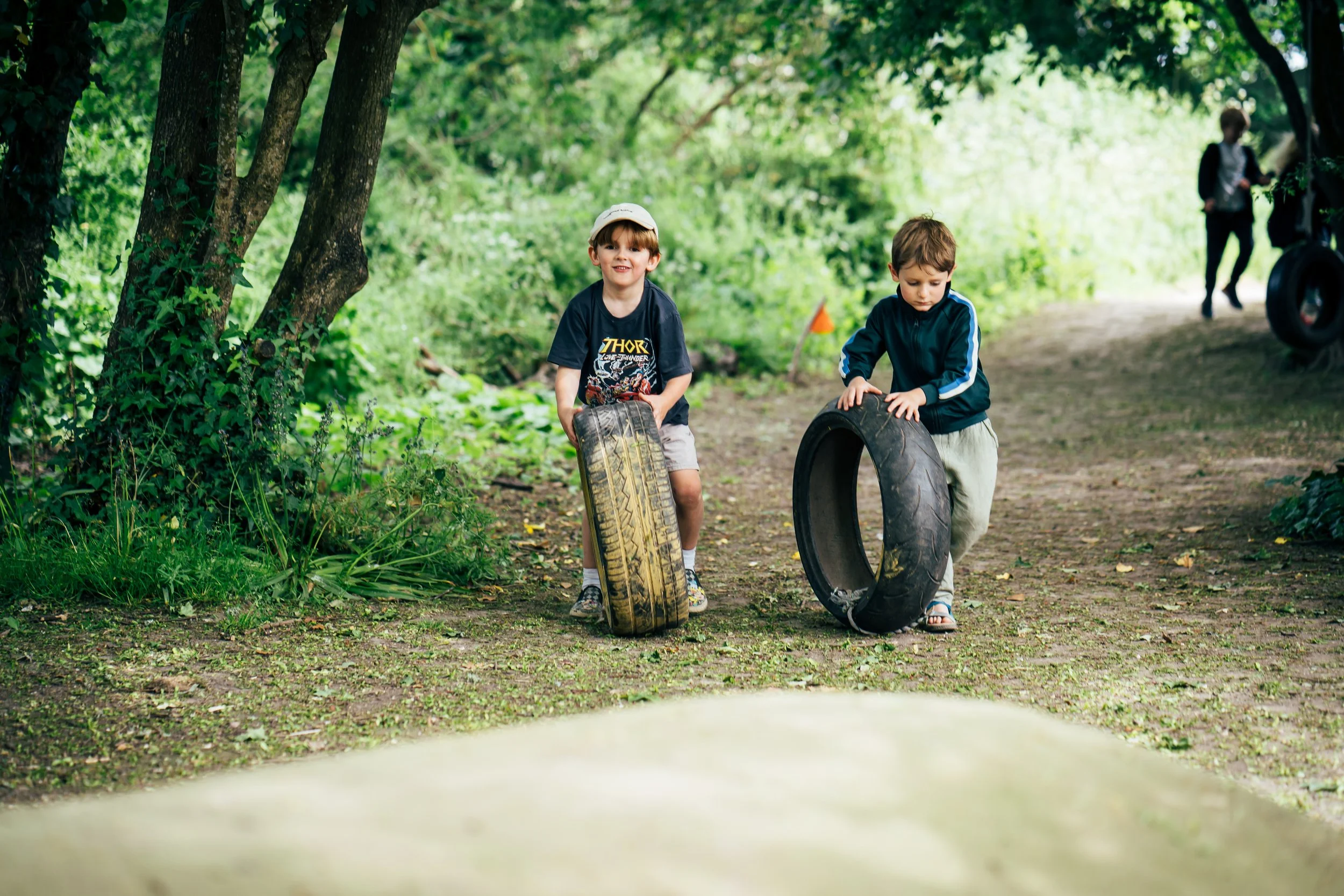 We attend Forest school at least once a week during our holiday clubs