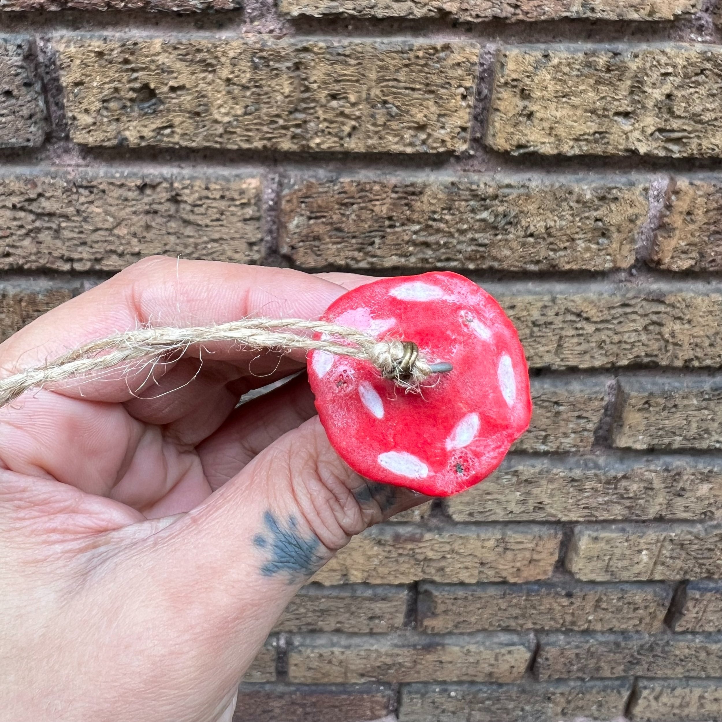mushroom charm gifts for foragers handmade art mushroom art ceramic mushrooms wall decoration chanterelles chanterelle amanita red amanita