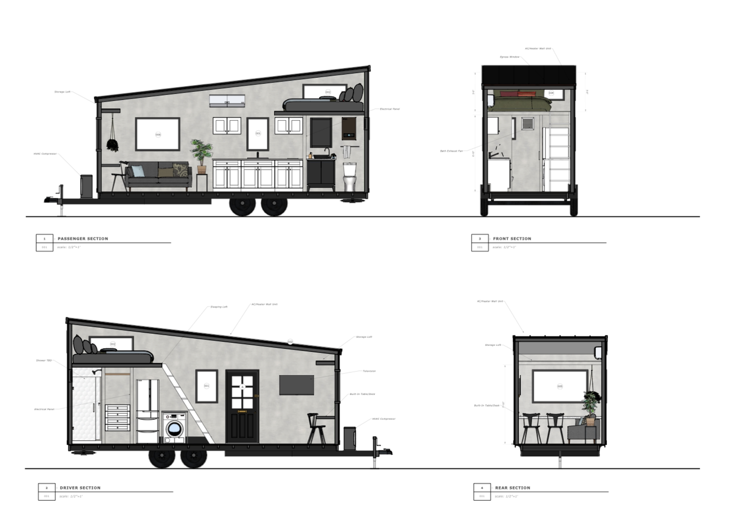 The Coop Tiny Home | Modern Minimalist Design by Rulaco | Rulaco Tiny ...