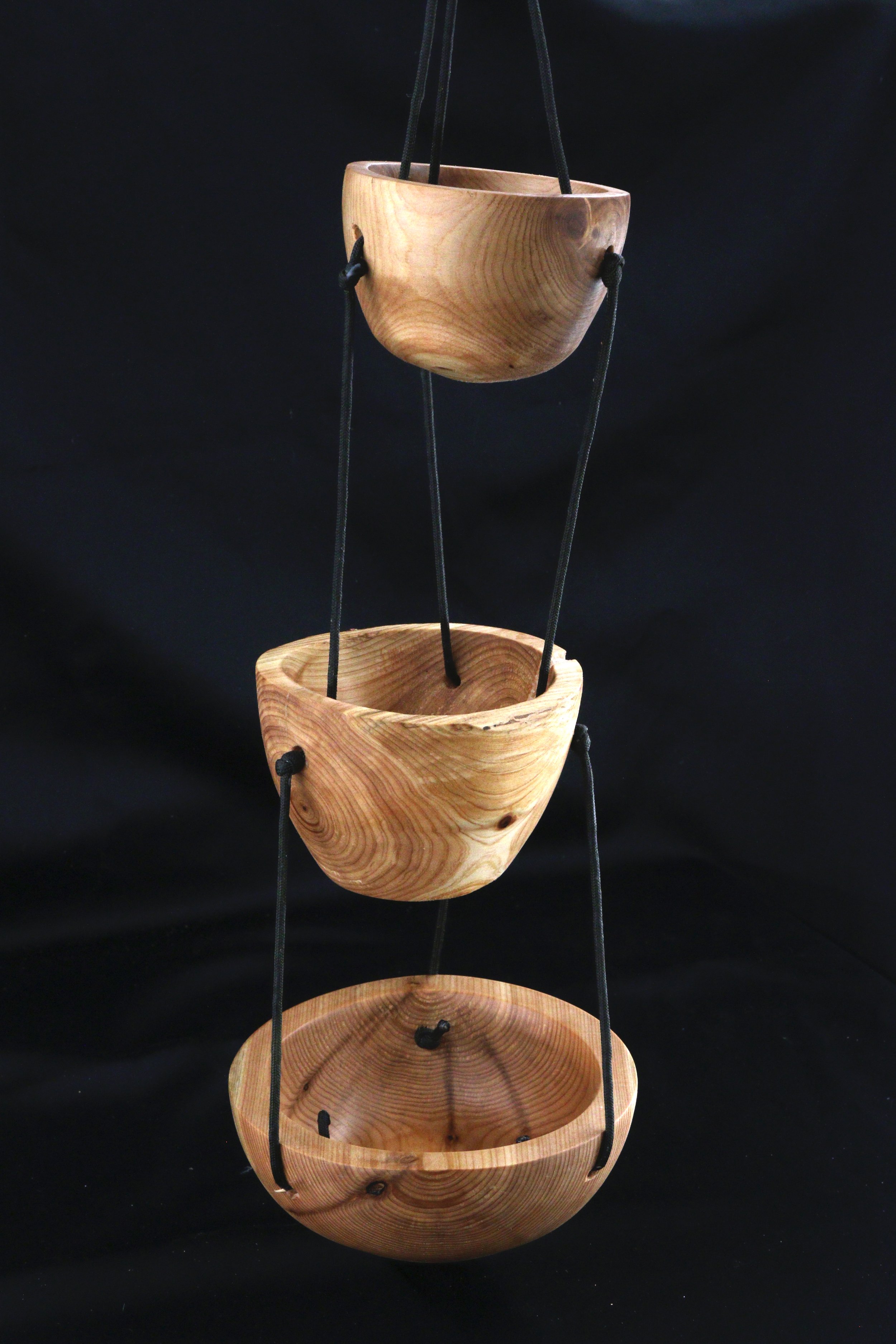Hanging Cedar Bowls