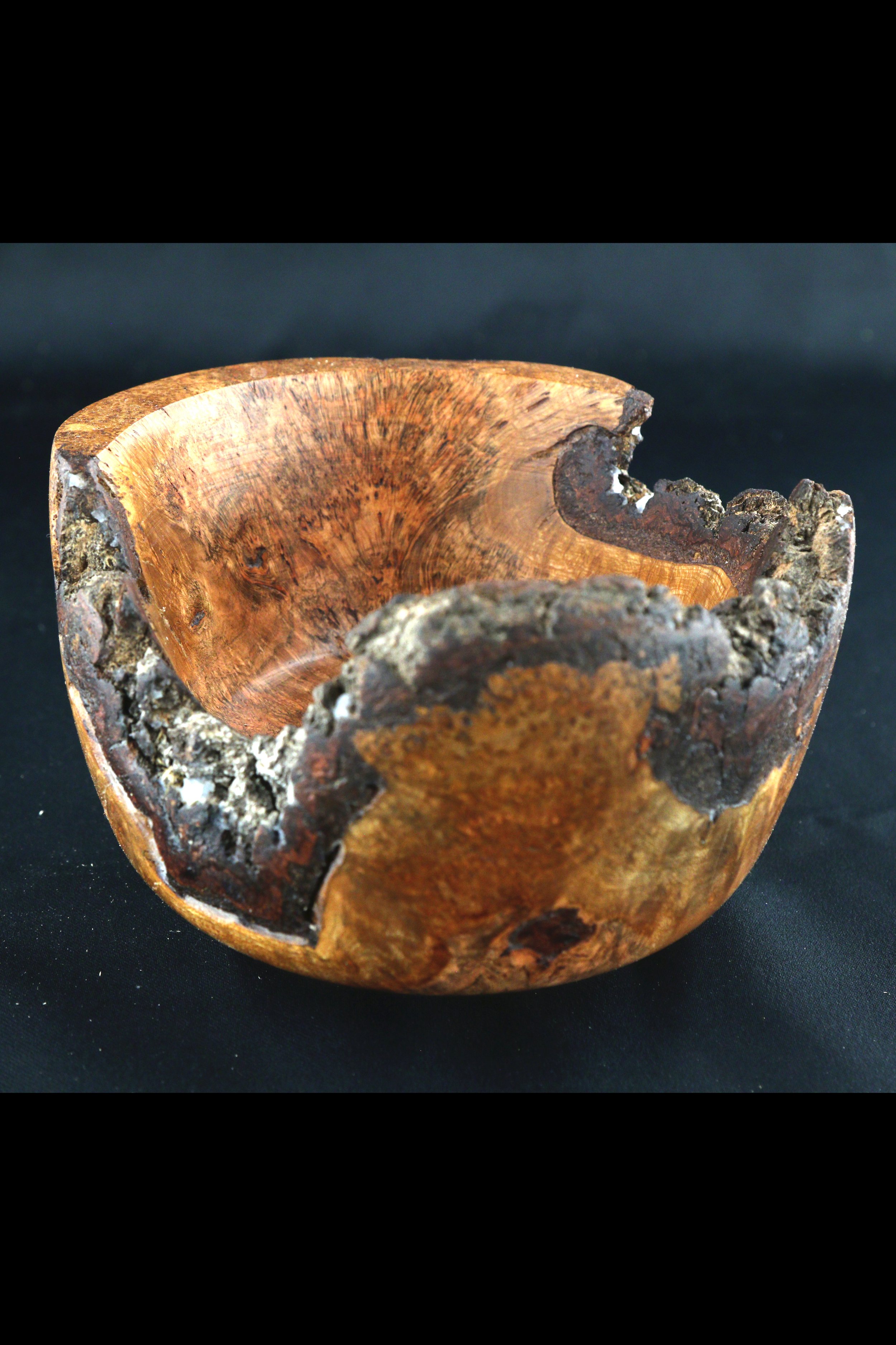 Live Edge Cherry Burl Bowl