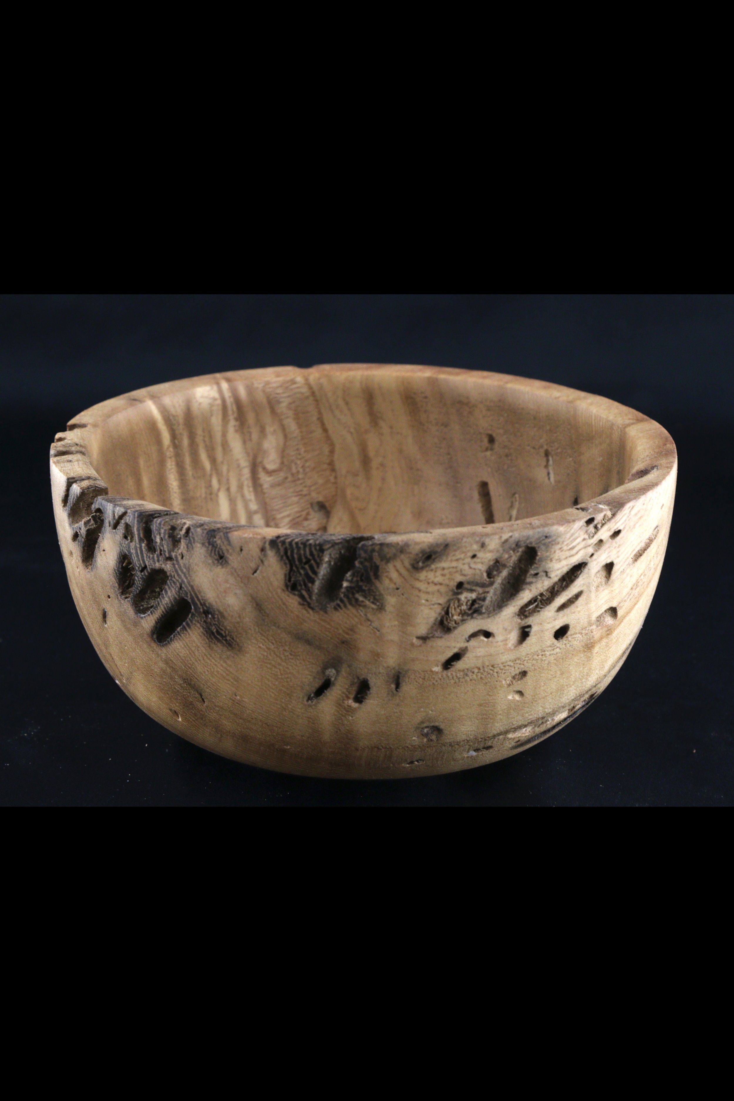 Figured Paulownia Bowl