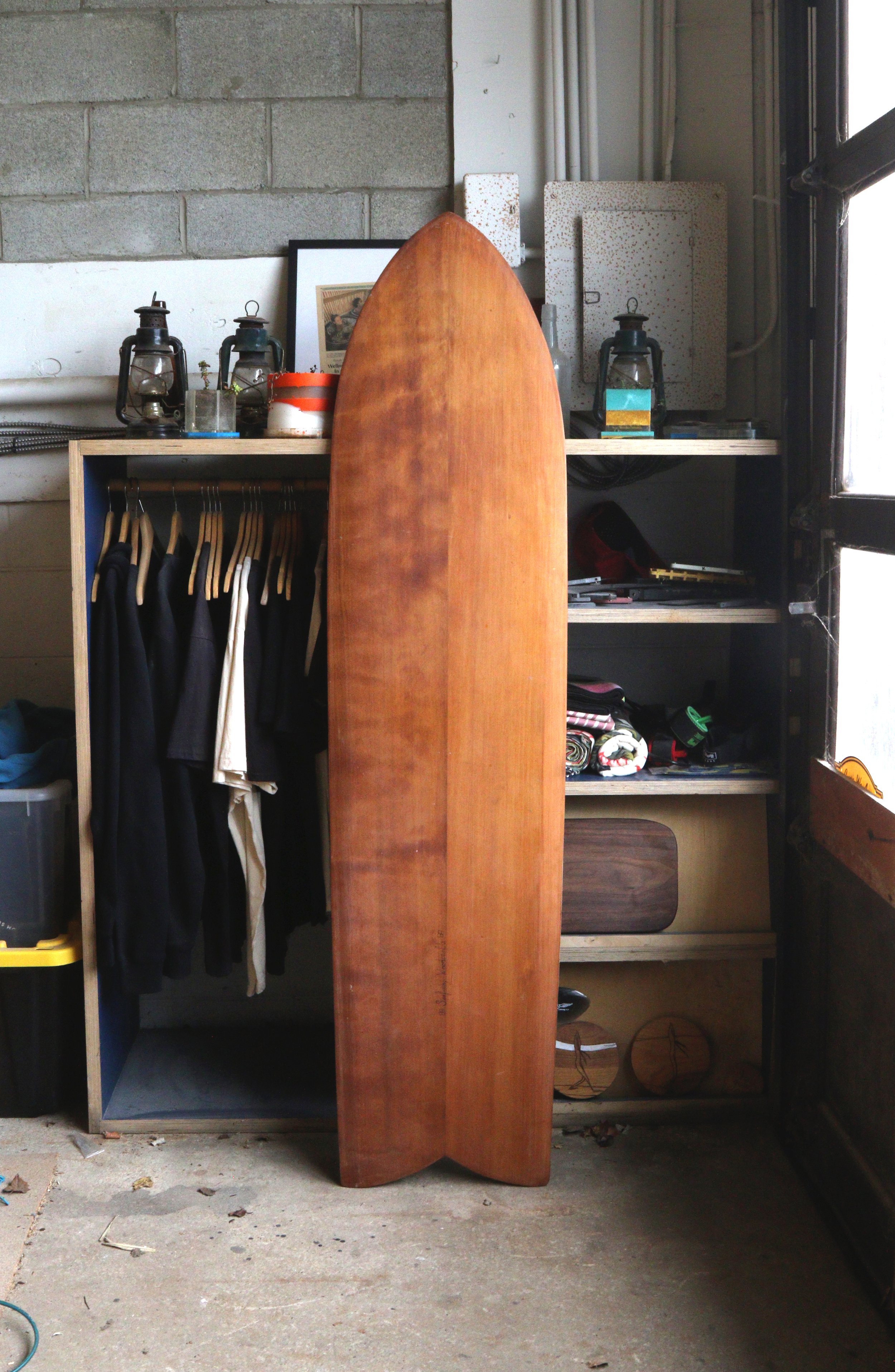 5'10" Western Red Cedar Alaia