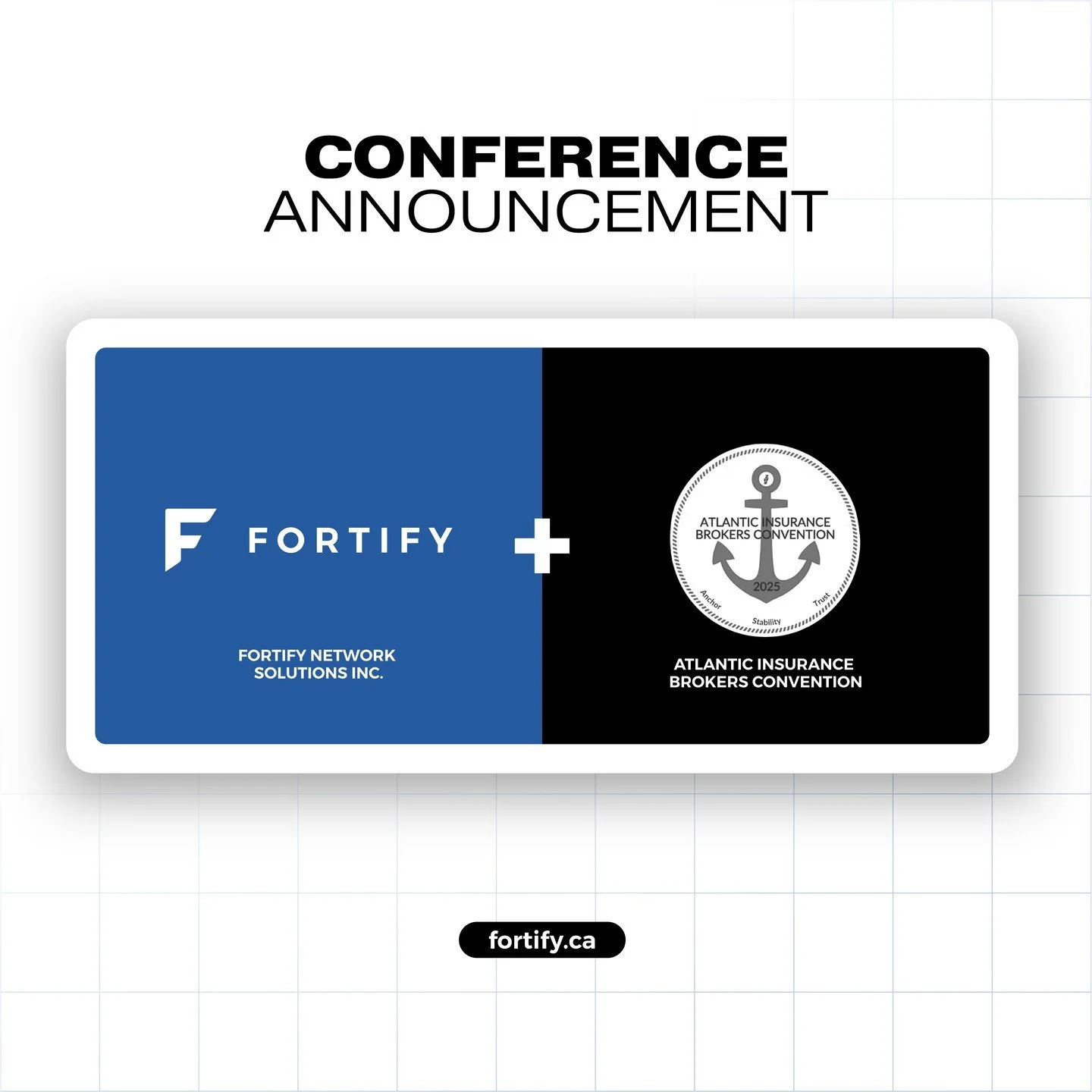 Fortify is excited to be part of the Atlantic Insurance Brokers Convention (AIBC) on October 8&ndash;9! We&rsquo;ll be at the Marriott Harbourfront Hotel, connecting with brokers from across Atlantic Canada and chatting about how we&rsquo;re making I
