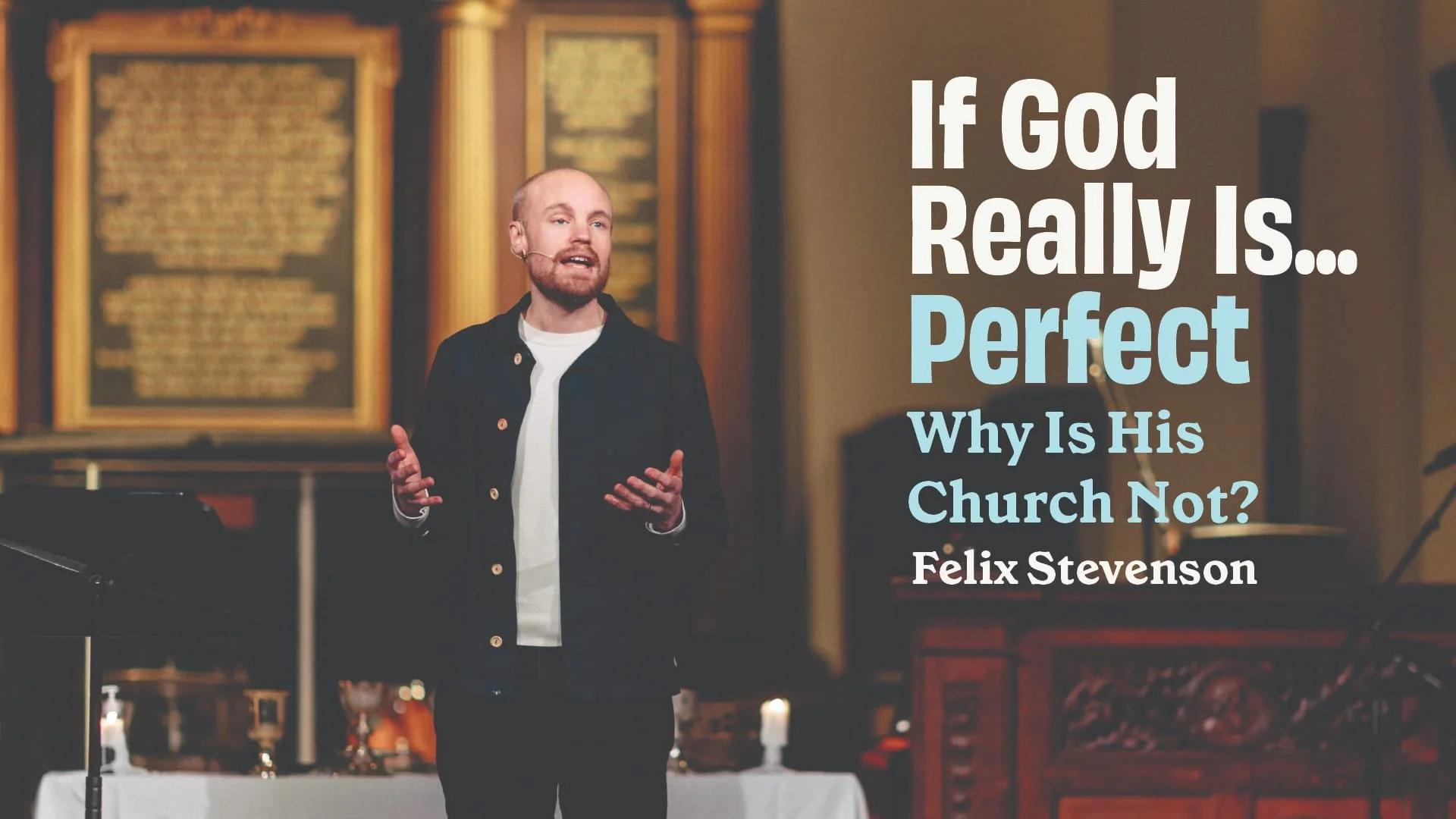 If God Really Is Perfect, Why Is His Church Not?