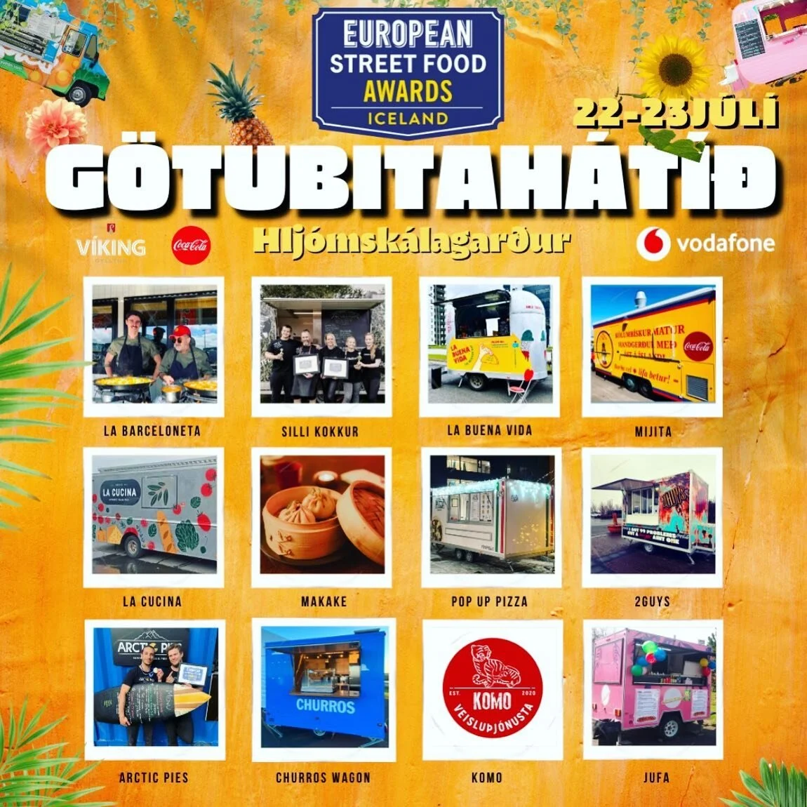 🎉🌮Vi&eth; ver&eth;um &aacute; G&ouml;tubitah&aacute;t&iacute;&eth;inni &iacute; Hlj&oacute;msk&aacute;lagar&eth;inum um n&aelig;stu helgi &aacute;samt fullt af fr&aacute;b&aelig;rum g&ouml;tubita br&aelig;&eth;rum og systrum fr&aacute; hinum &yacut