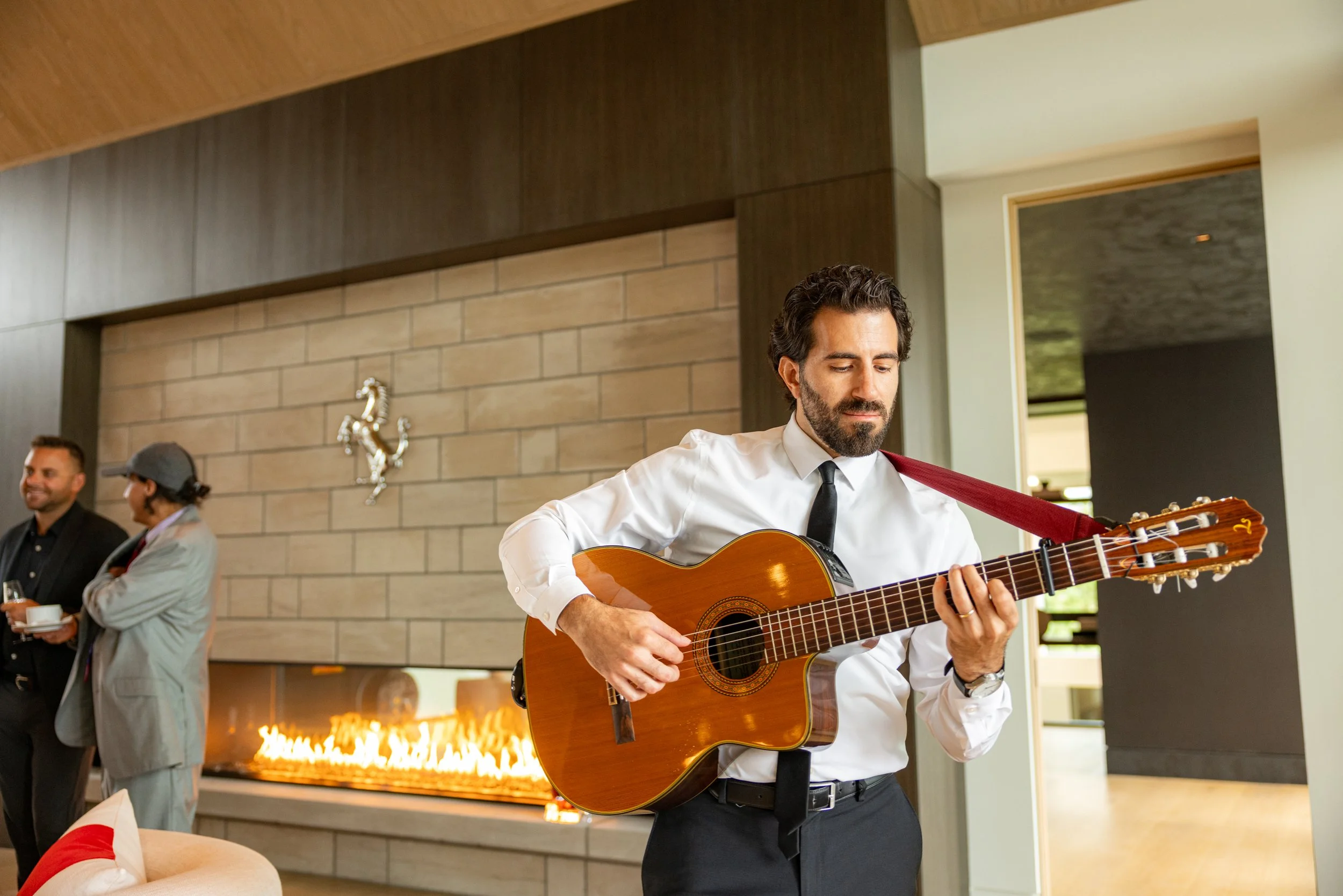 Acoustic Guitarist Anthony Fuscaldo for Ferrari event