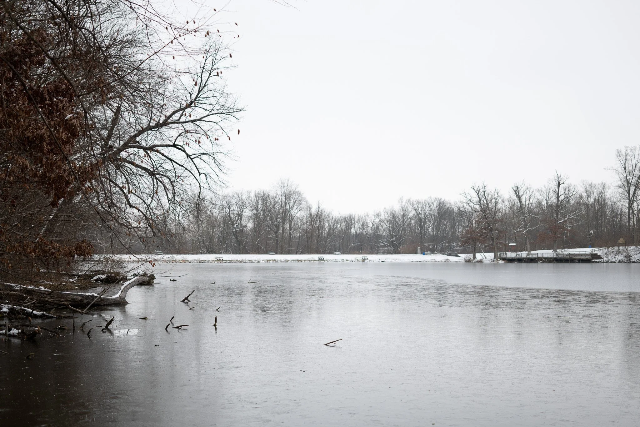 Icey Lake - Taken with the Sigma 50mm f2 Contemporary i-Series