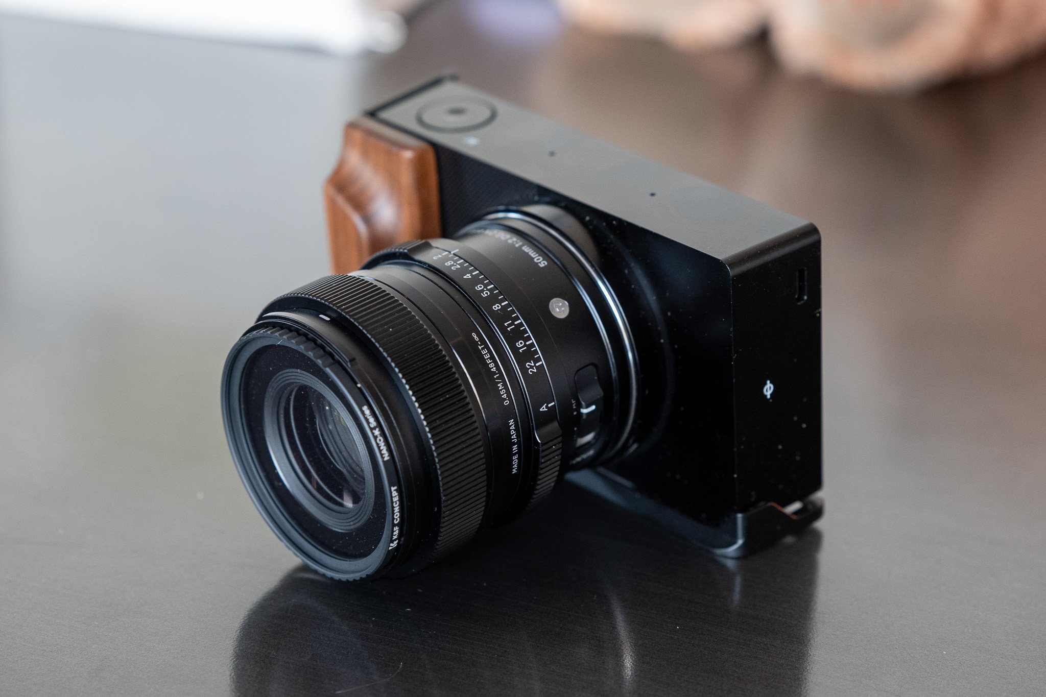 Sigma 50mm f2 DG DN on Sigma BF
