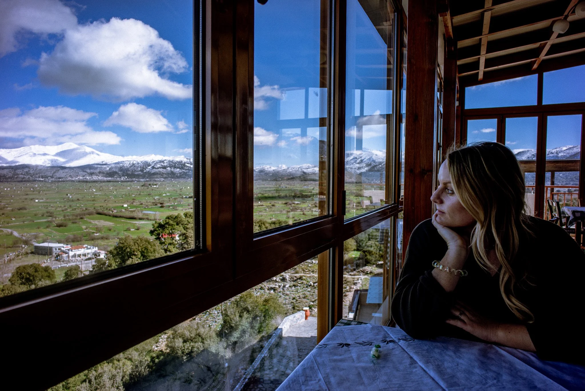 Looking over Crete - Kodak ColorPlus 200 Lightroom Preset