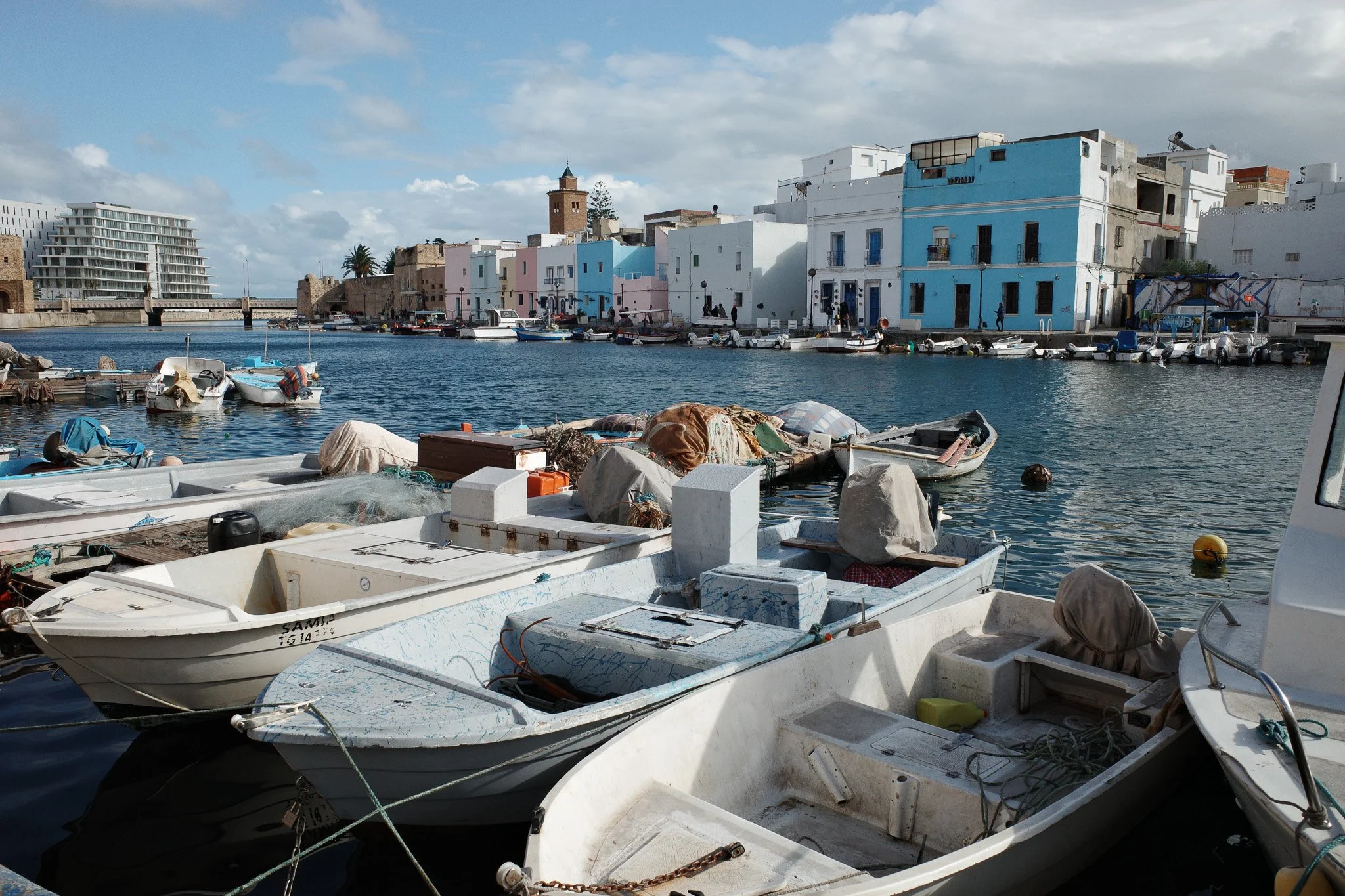 The Old Port in Tunisia - Shot on the Ricoh GR III with Film Recipe