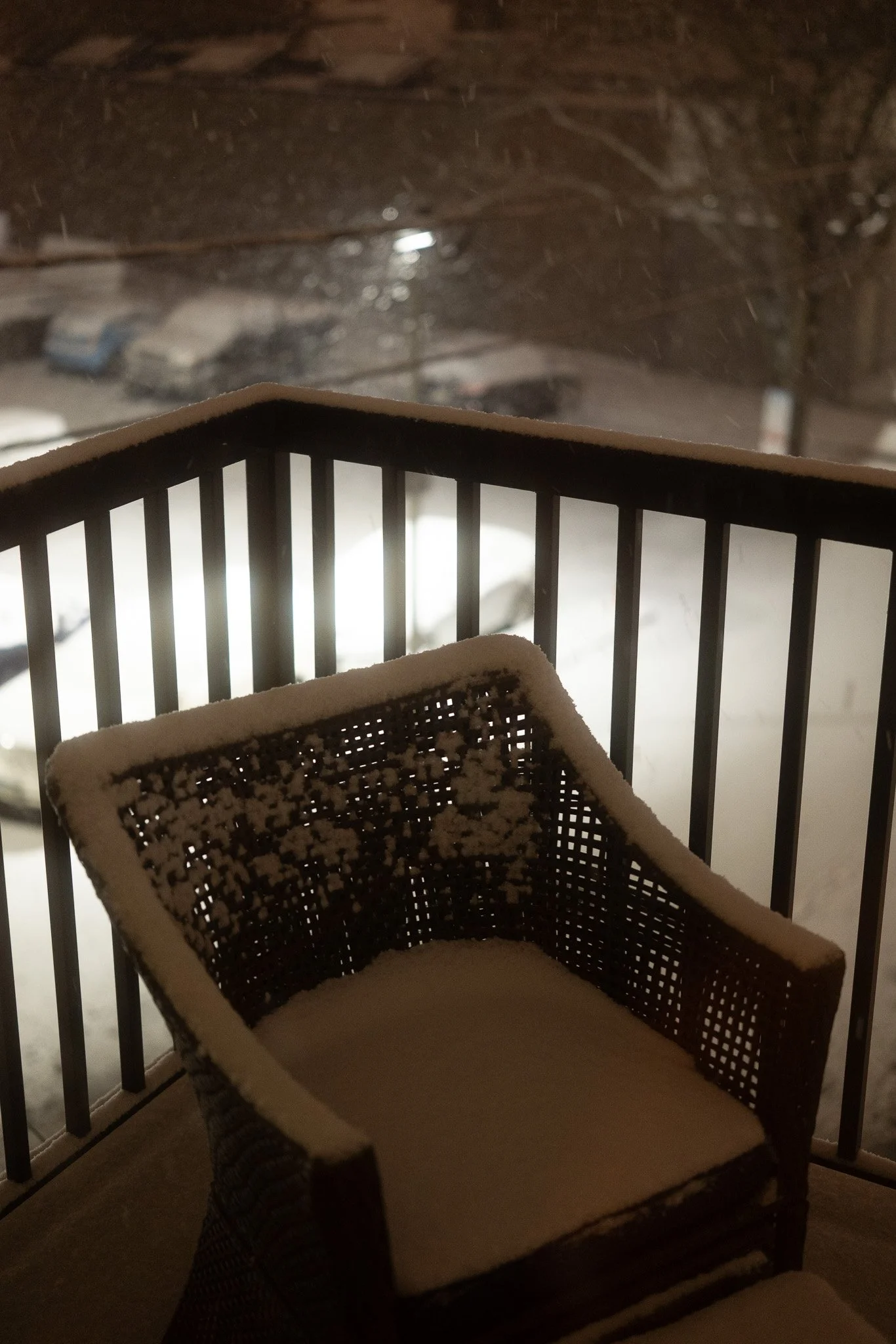 Snow at Night - Taken with the Sigma 50mm f2 Contemporary i-Series