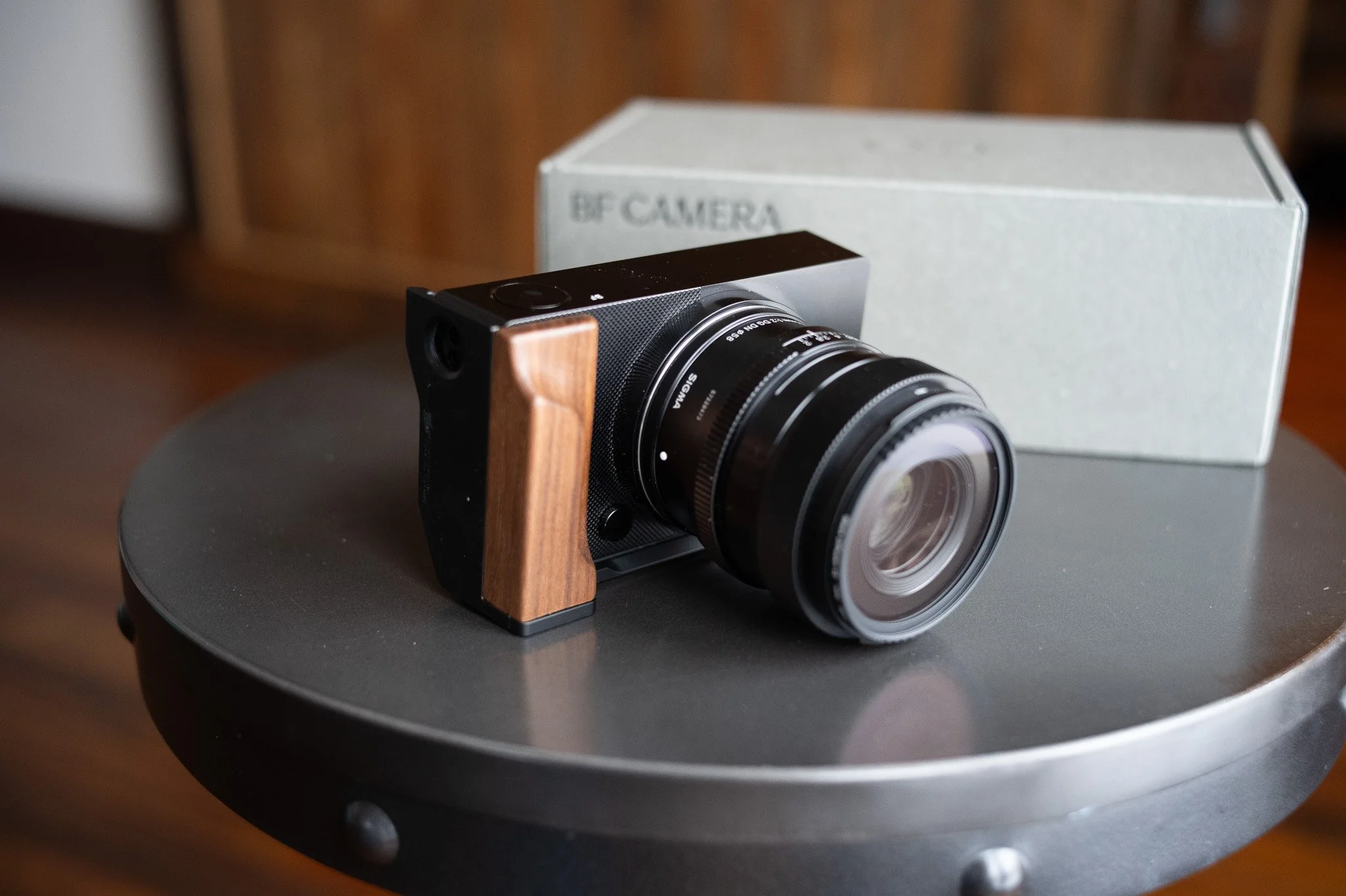 Sigma BF  with Tilta Grip