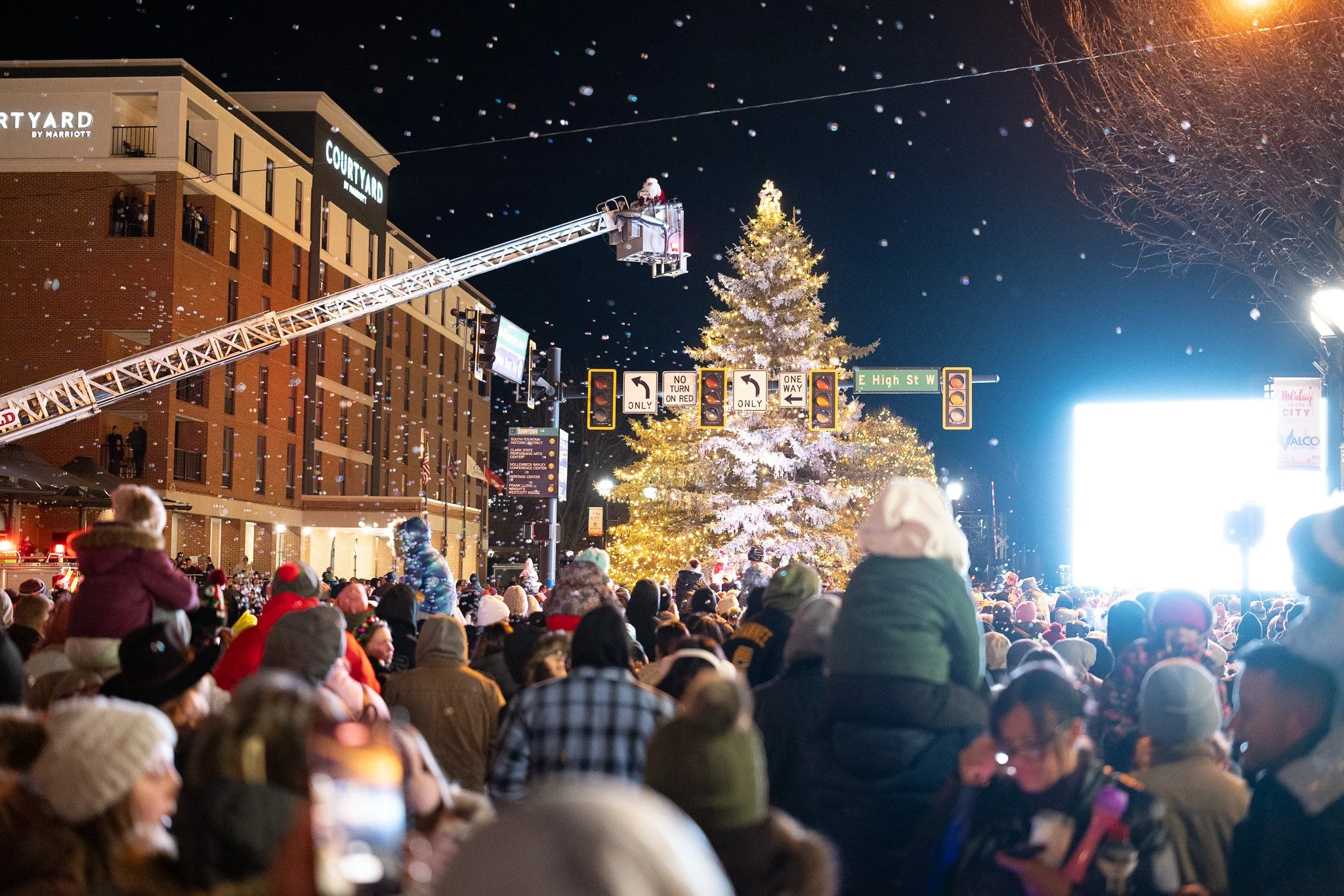 Christmas Tree Lighting - Taken with the Sigma 50mm f2 Contemporary i-Series