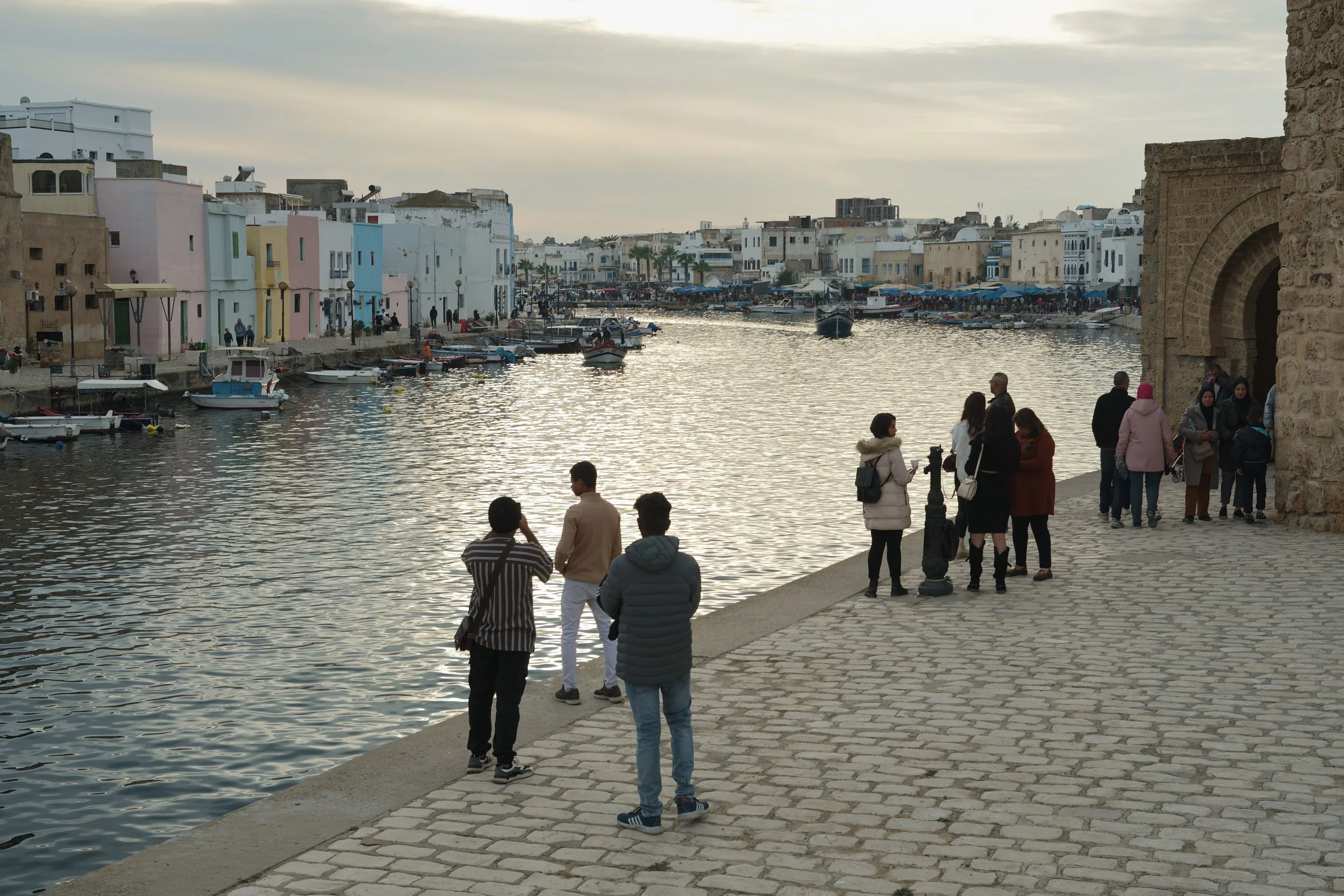 Old Port in Bizerte, Tunisia - Sigma FP with "Something Blue" Film Simulation