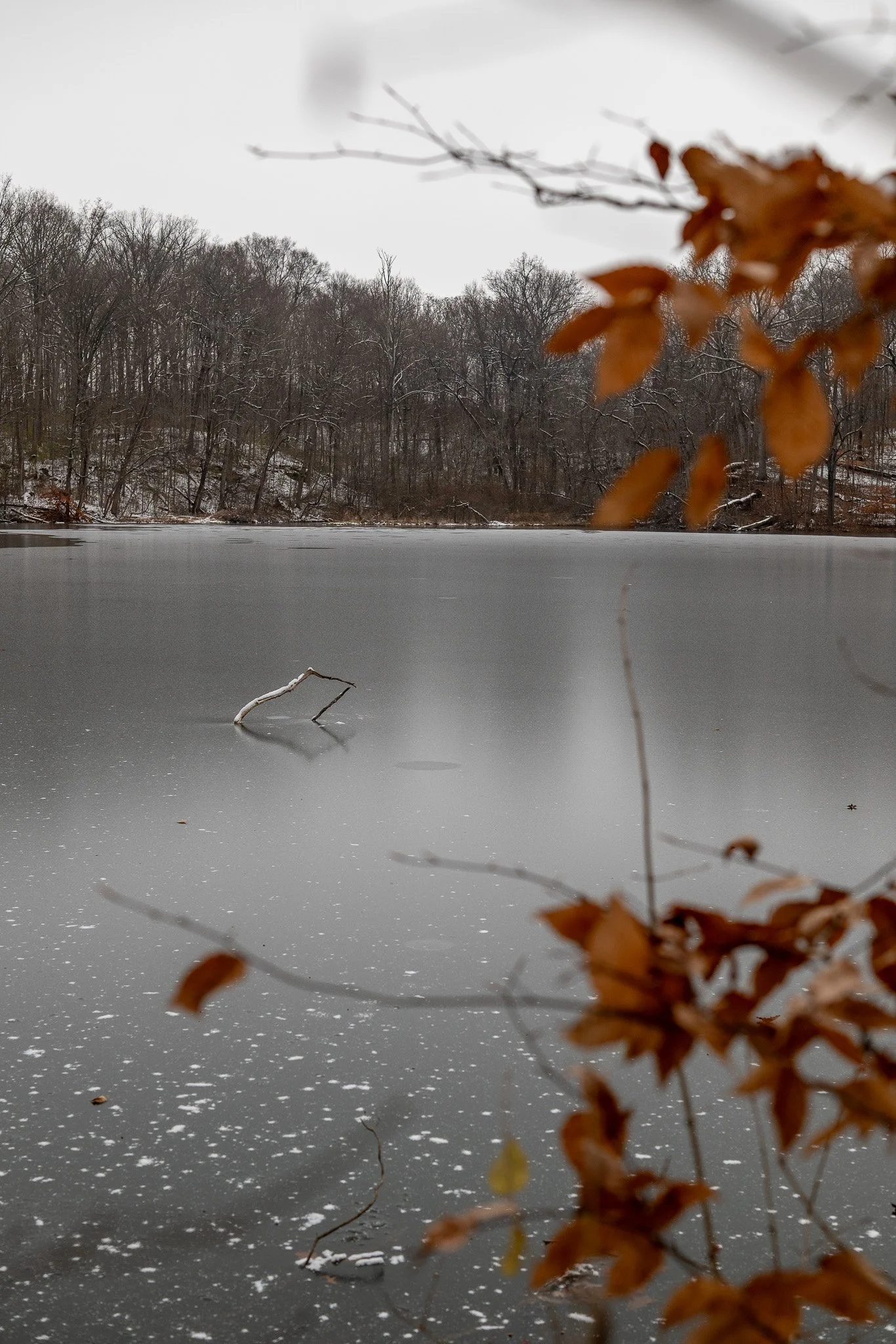 Frozen Lake - Taken with the Sigma 50mm f2 Contemporary i-Series