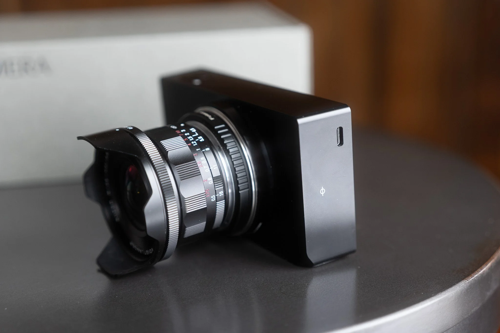 Sigma BF with Voigtlander 15mm f4.5