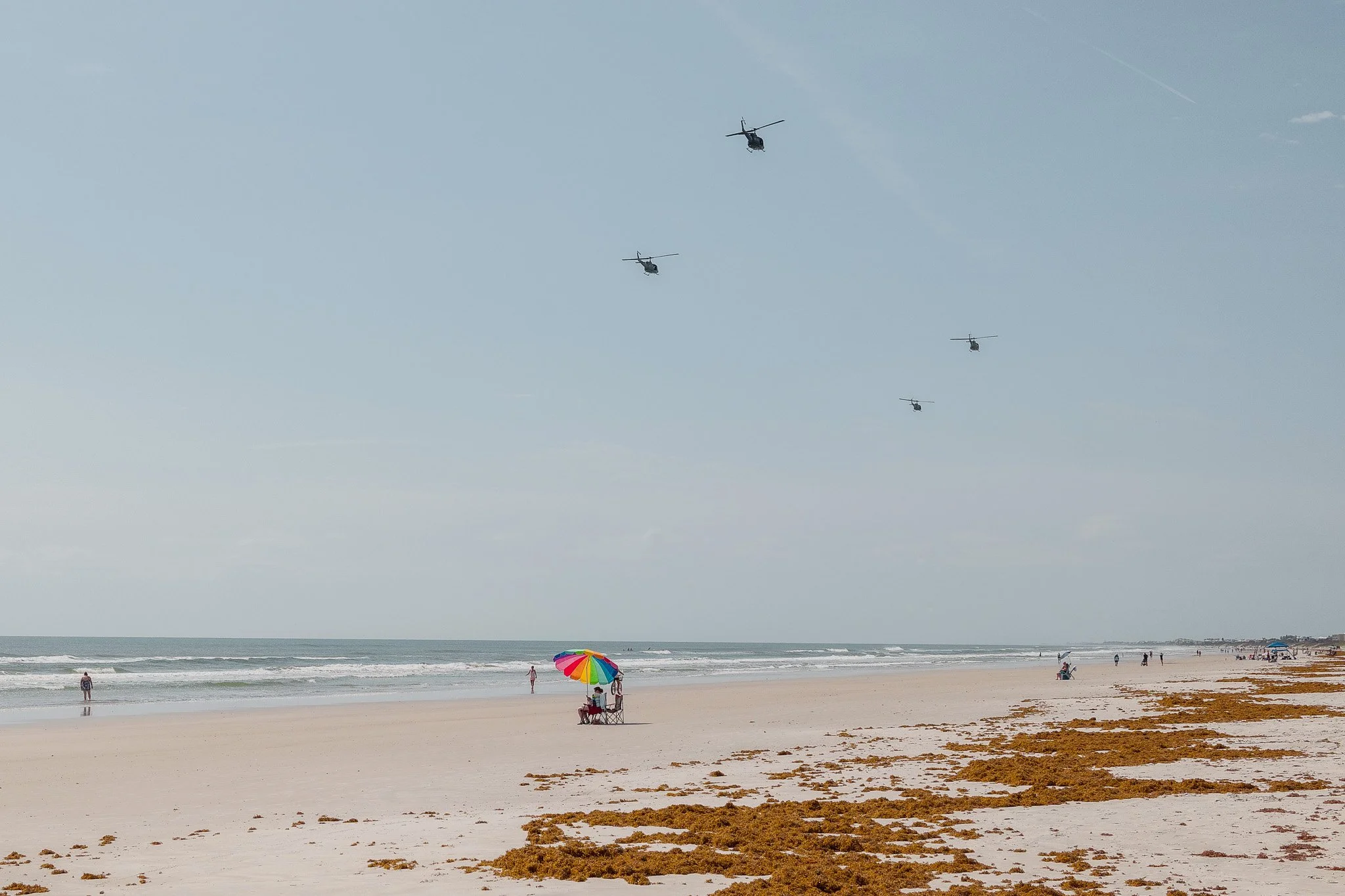 Helicopters at the Beach - Sigma BF and the Sigma 50mm f/2