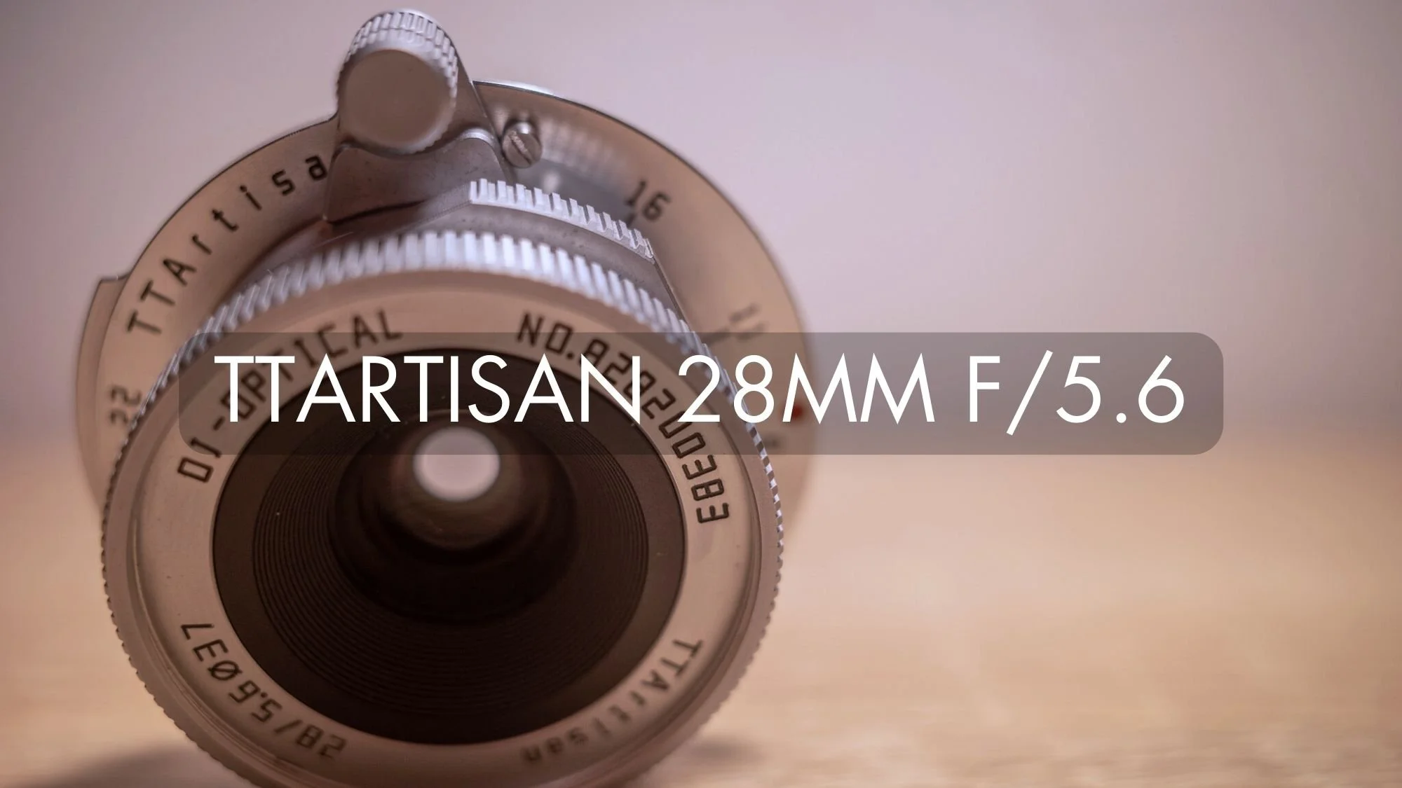 TTArtisan 28mm F5.6 Mマウント シルバー M 28mm f5.6 Silver – TTArtisan