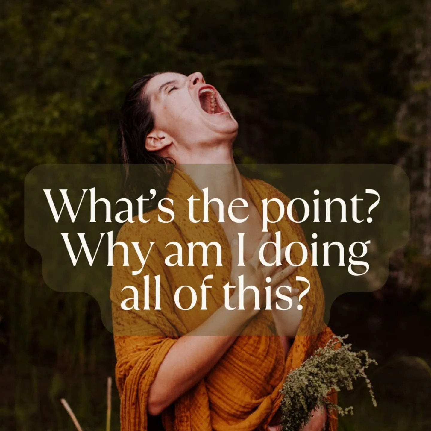 What's the point of this? Why am I doing this? &nbsp;

I can&rsquo;t even tell you how many times I have been asked what my WHY is. I have been told&nbsp;numerous times to get clear on my why and then share it. For years. But the truth is, I didn&rsq
