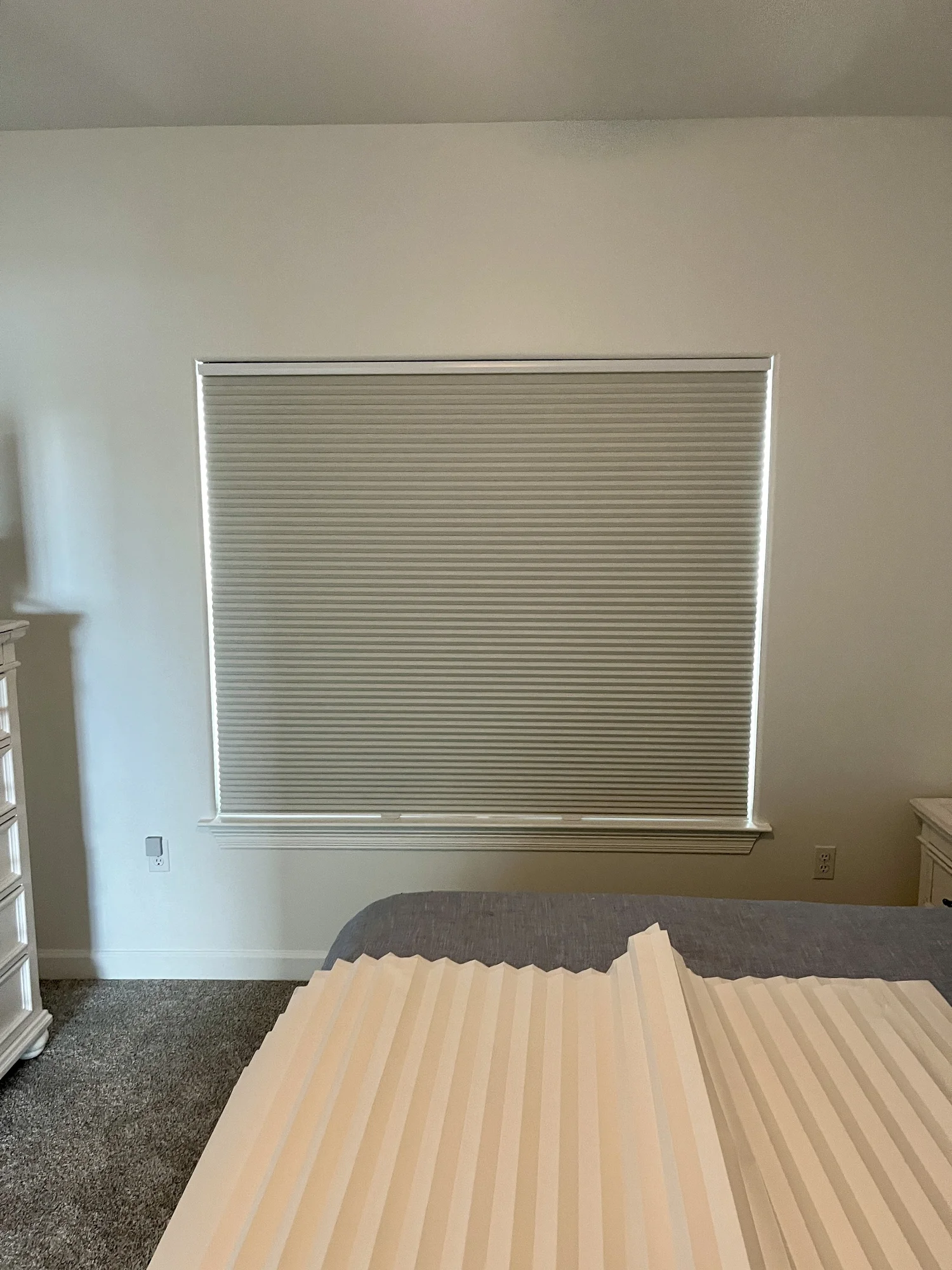 Custom window treatments in a Baldwin County home