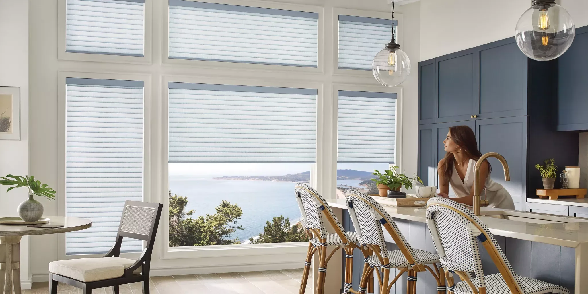 A Baldwin County home with custom window treatments