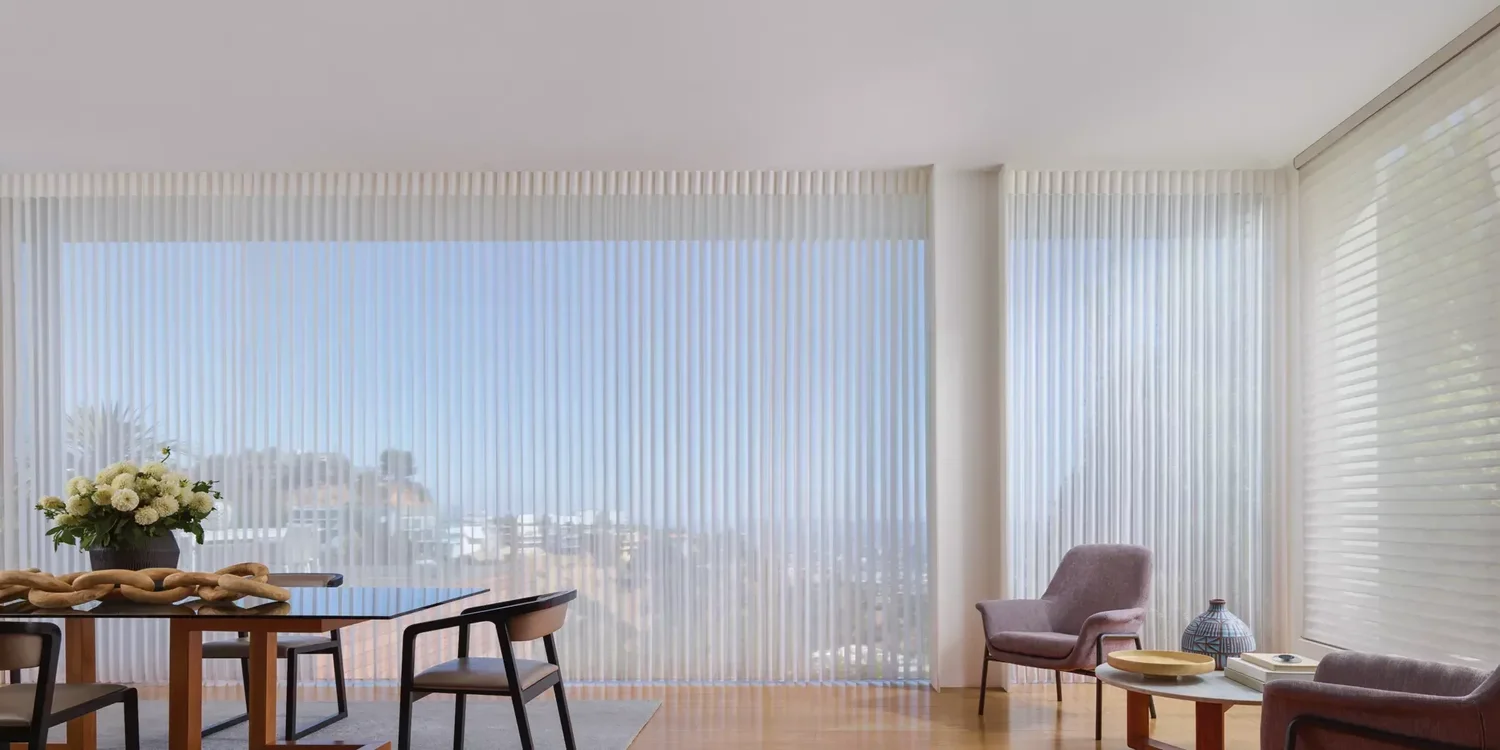 Hunter Douglas options are available through the Orange Beach showroom